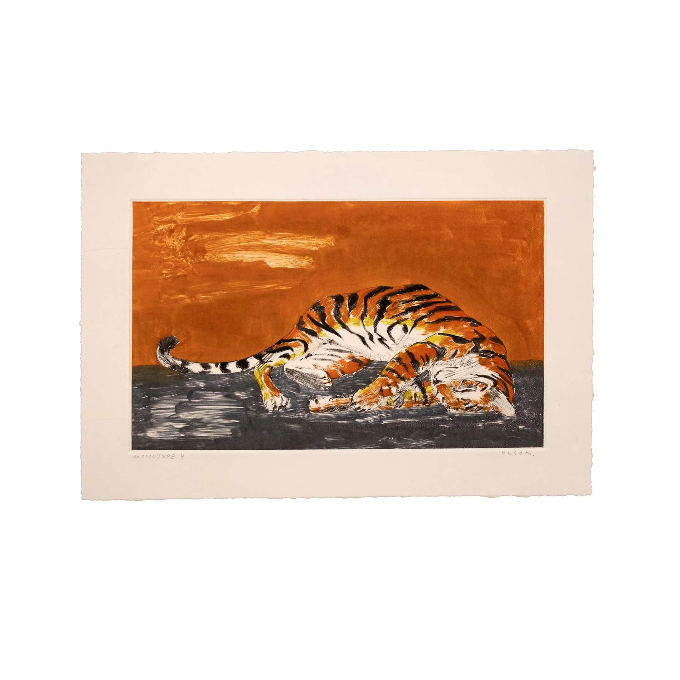 The Tiger (Monotype 4)