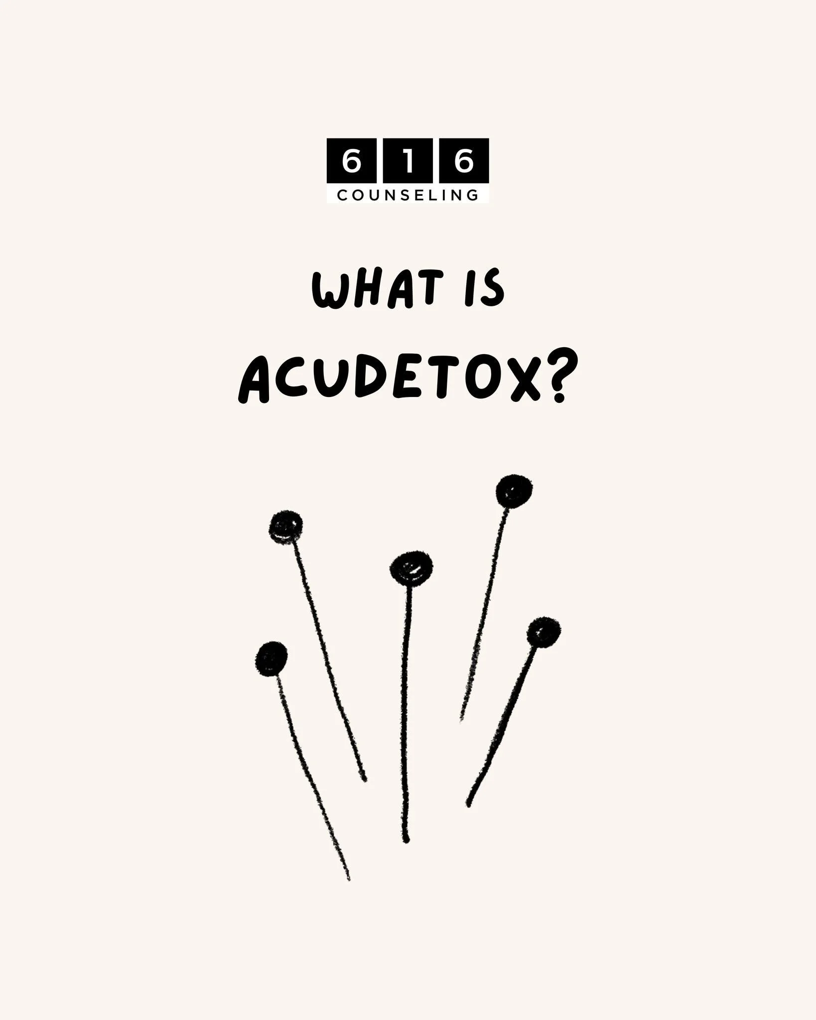 AcuDetox (NADA protocol) is an ear acupuncture approach used to support nervous system regulation when paired with evidence-based care.

Did you know Kayla Doyle, LMSW, ADS, provides AcuDetox at our office? 🙌  Kayla specializes in anxiety, chronic i