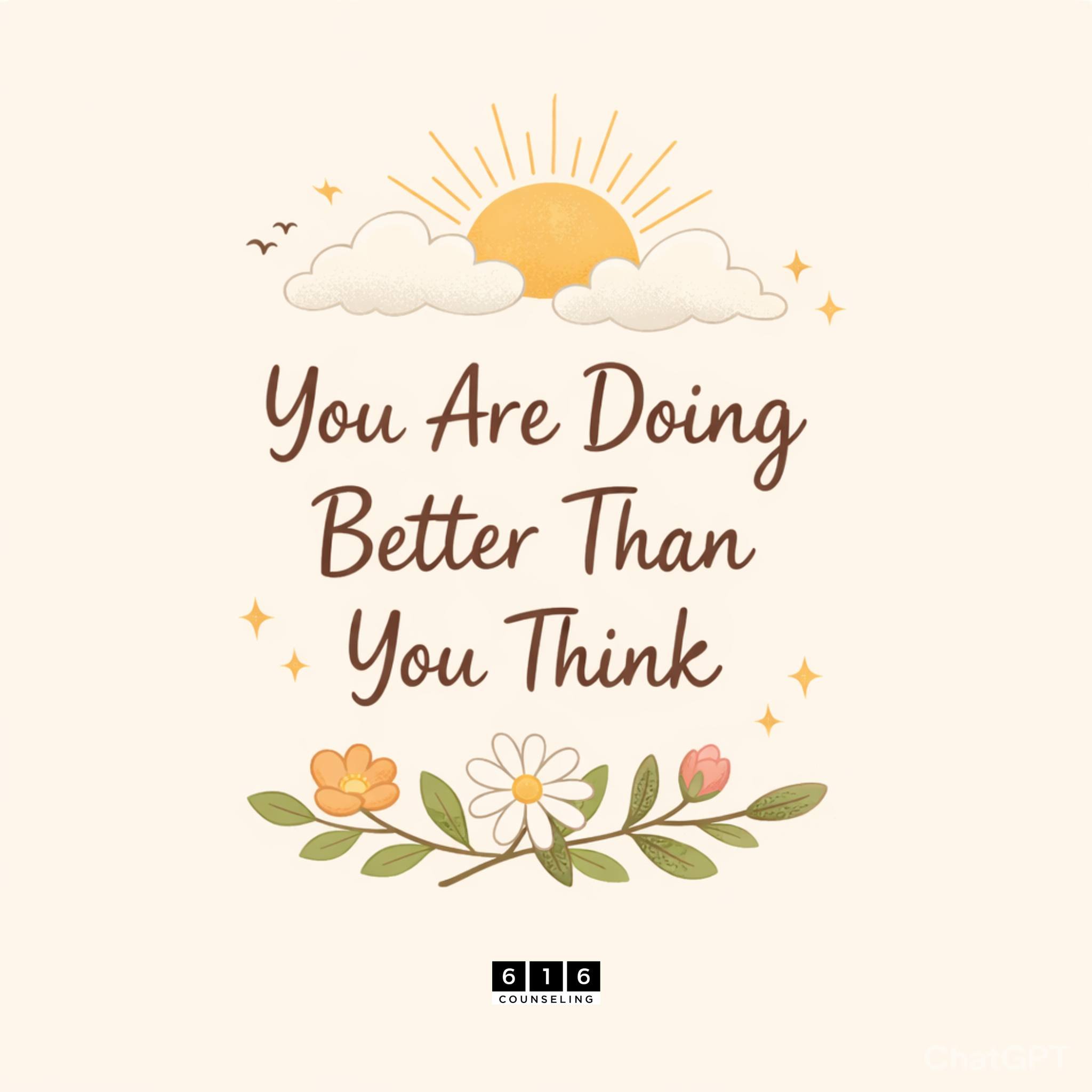 Proud of you! Happy Friday!💛

#MentalHealthMatters