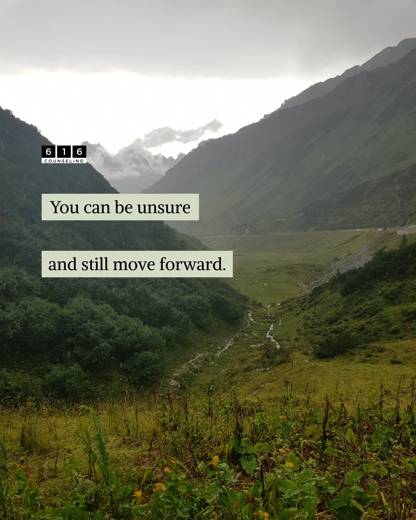 Progress isn't always about having the perfect map.