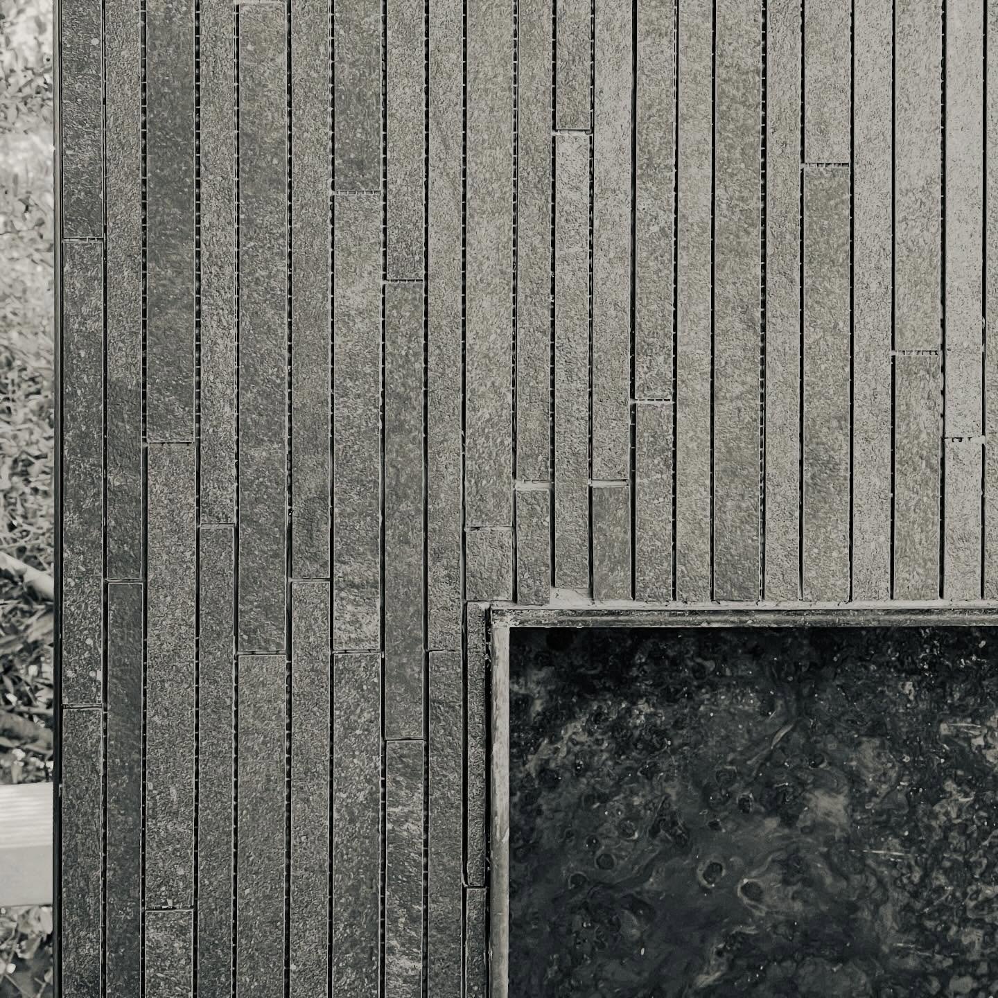 Crafting clean lines in real time.
This modern outdoor fireplace layers vertical tile, a steel firebox, and a Lueders limestone hearth&mdash;a simple palette with a strong presence.

More to come as the details take shape.

#AustinOutdoorDesign #Mode