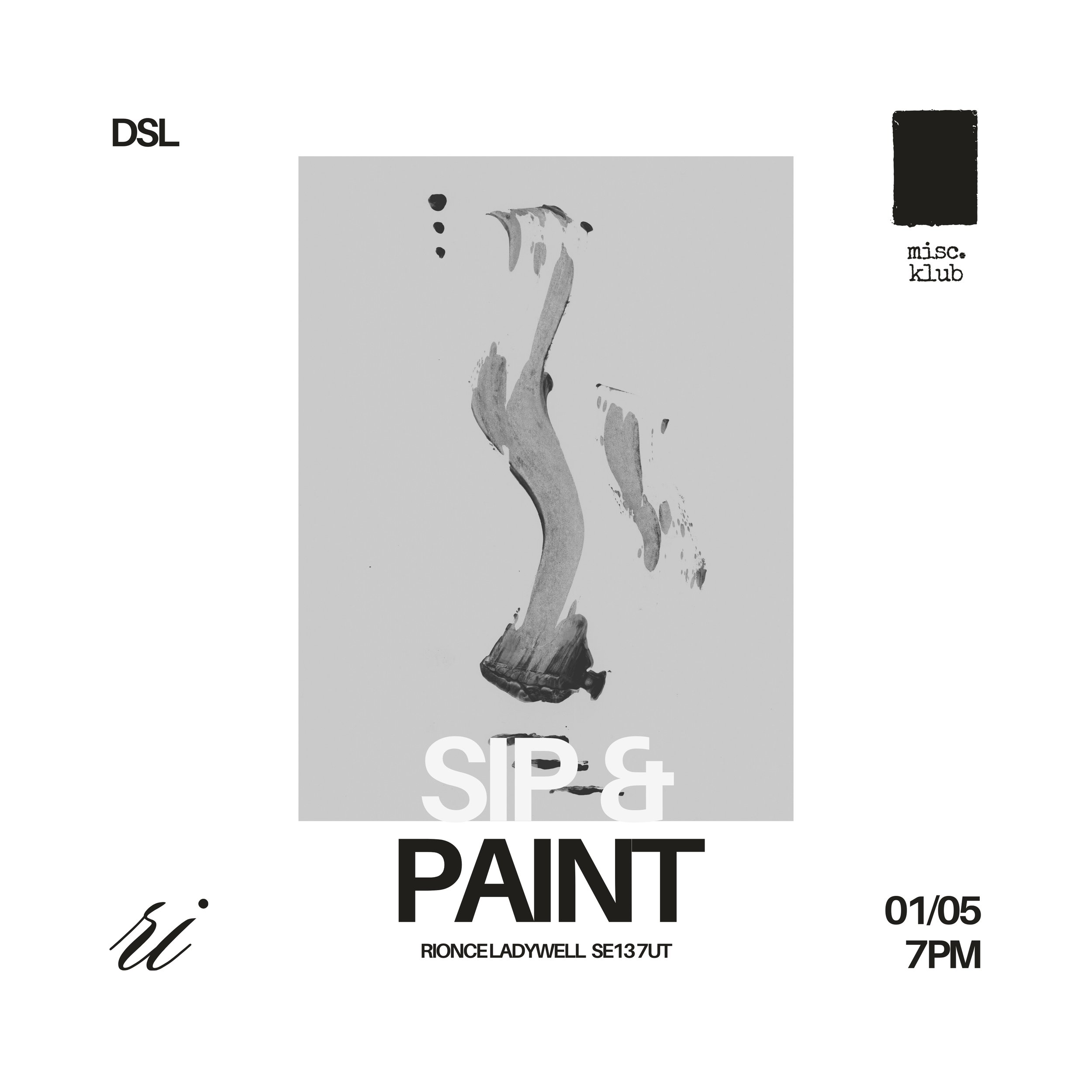 sip & paint | misc klub cosy networking social