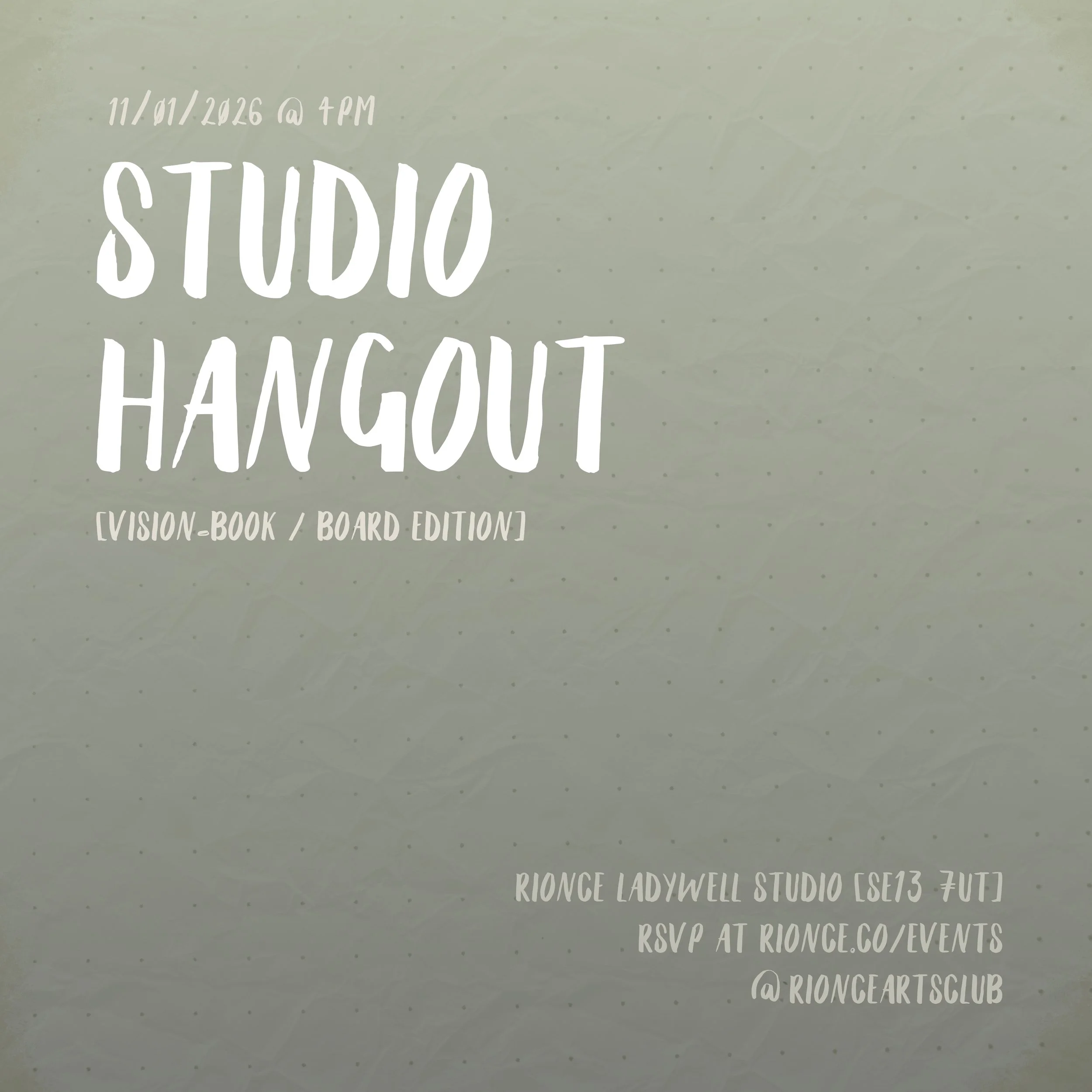 vision book/ board making | studio hangout
