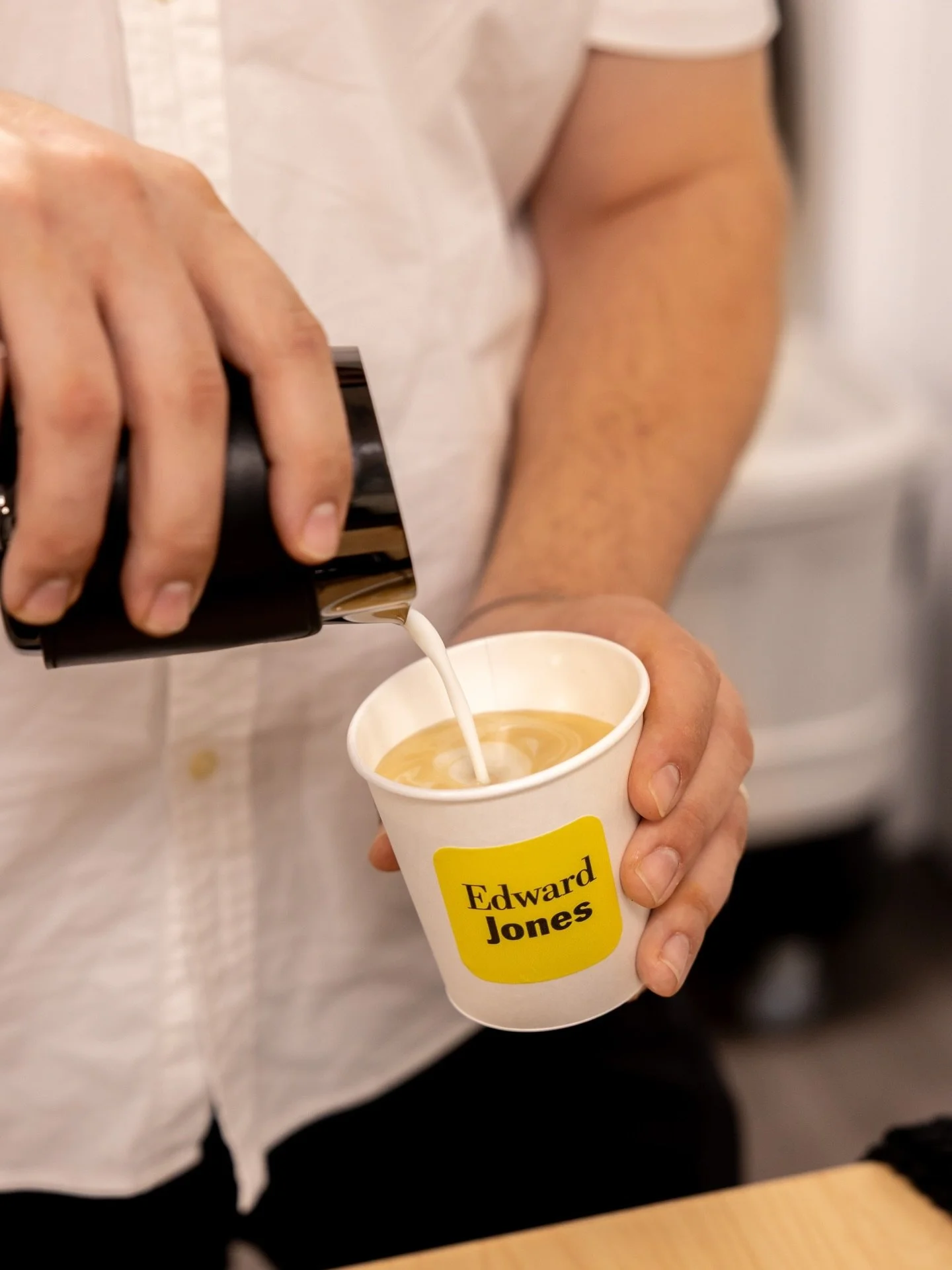 We had the honor of partnering with Edward Jones for their Toys for Tots drive this week&mdash;serving custom-branded coffee to clients who came to make a difference. Over three days, we watched the community show up with generosity and heart, one to