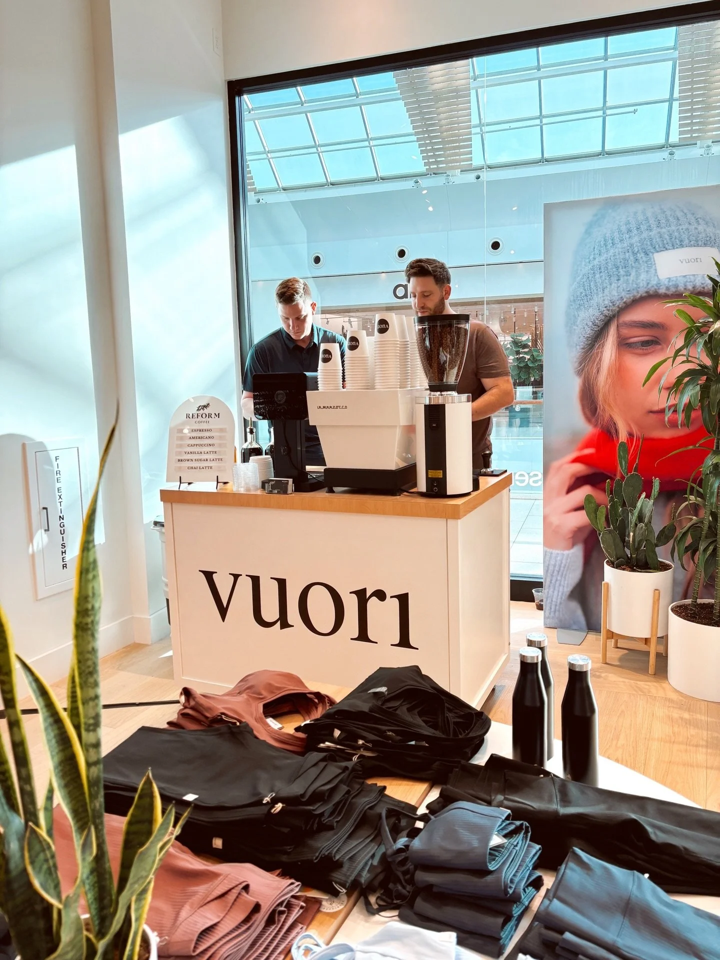 At Vuori UTC Sarasota, coffee wasn&rsquo;t a separate feature &mdash; it blended into the store itself.

From the branded cart to the printed latte art, every detail reflected the brand while offering guests a warm drink during holiday shopping. The 