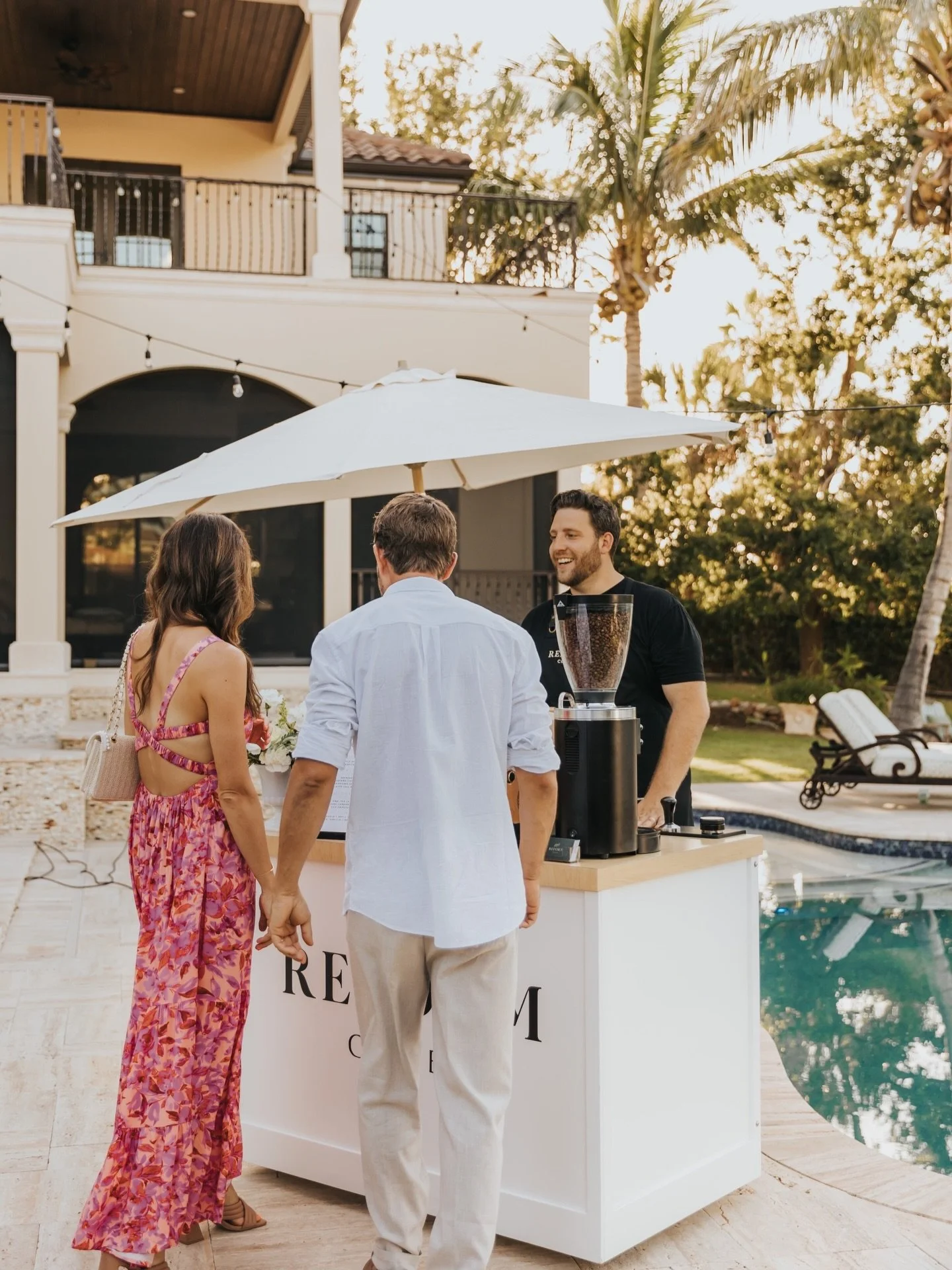 Let&rsquo;s bring a coffee shop to you and caffeinate the night 

&ldquo;Luxury Coffee for Your Next Event&rdquo;

Who says office events have to feel corporate?
Bring a bit of joy (and caffeine) to your team with our elevated coffee catering.

From 