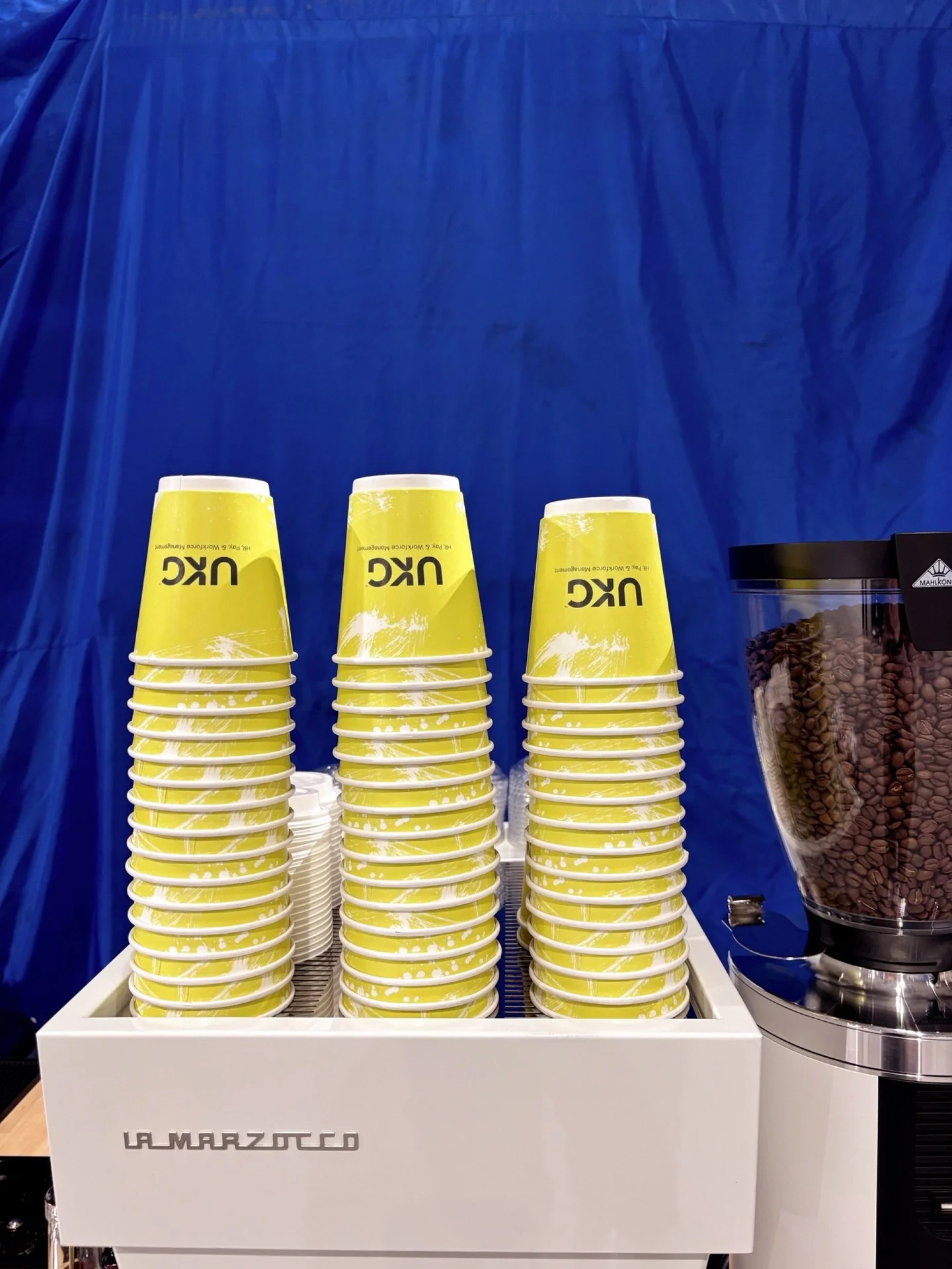 Corporate convention coffee service at FGCU, Fort Myers ☕

UKG hired us for coffee catering at their convention. We set up our mobile espresso bar and served our complete menu&mdash;specialty coffee, iced beverages, housemade syrups, full coffee shop