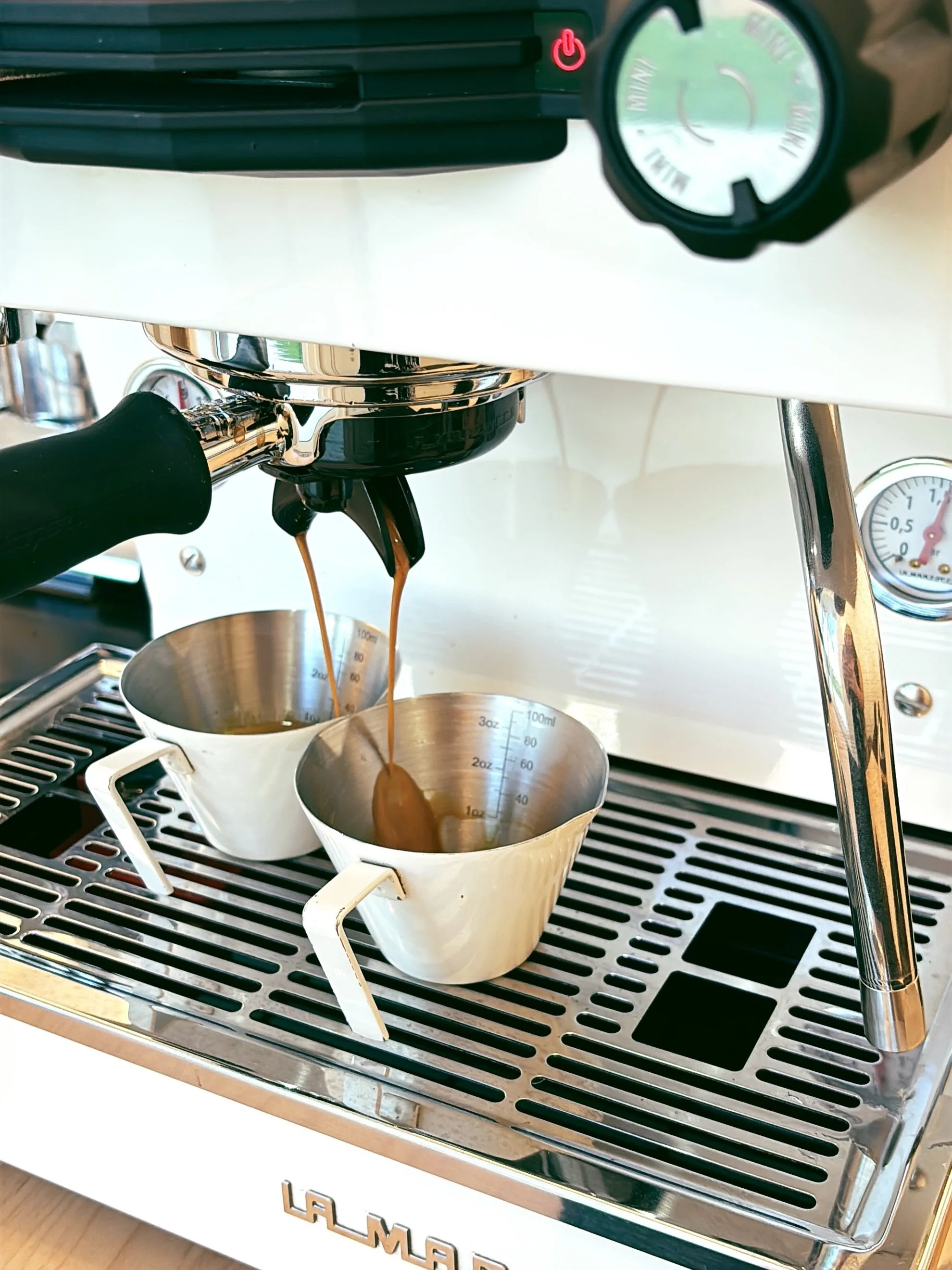 Full coffee menu at a Four Seasons Naples business conference ☕

Hot and iced options, housemade brown sugar and vanilla syrups, complete beverage service for their corporate brunch. Americanos dominated the orders&mdash;simple, strong, preferred by 