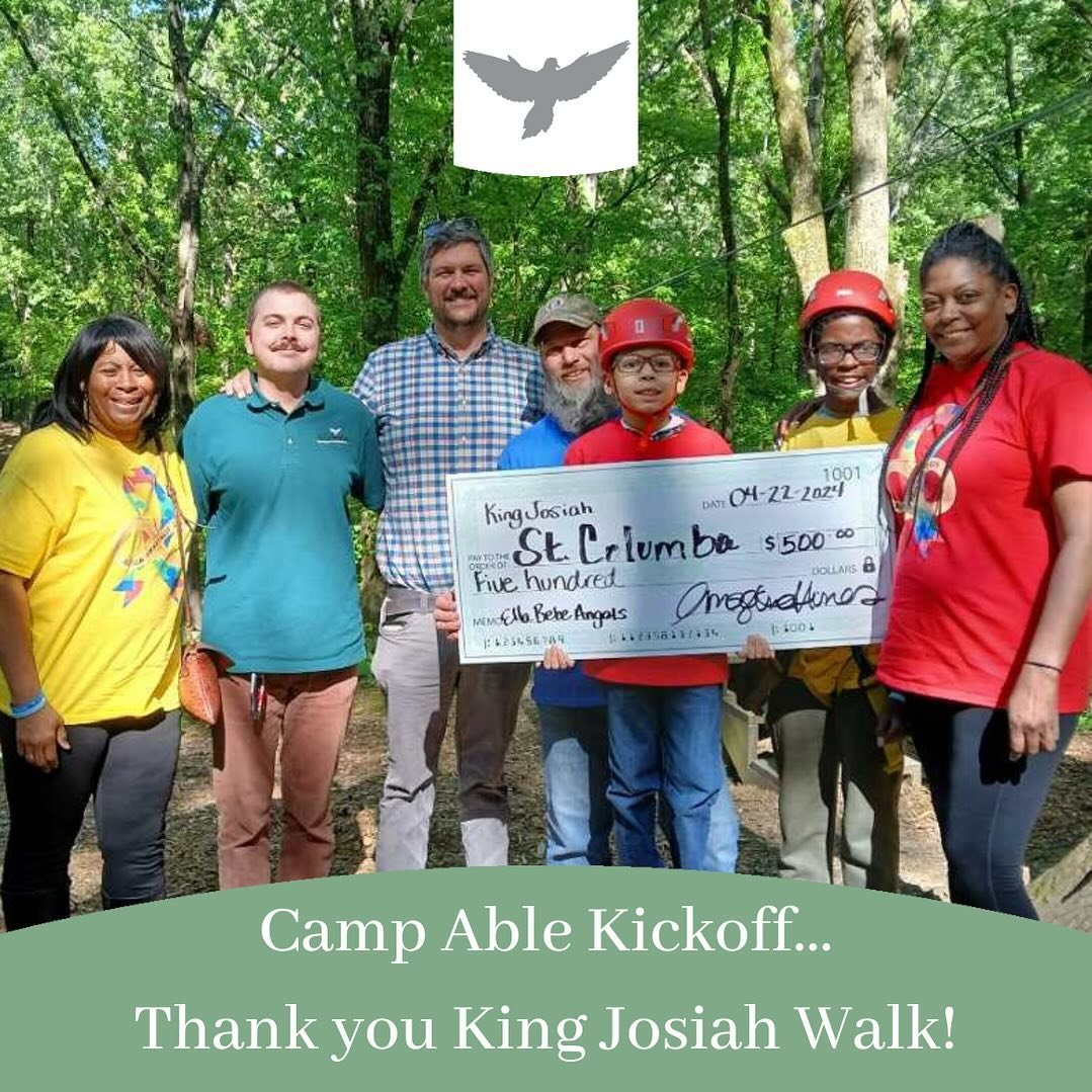 What an amazing way to kickoff our Spring Camp Able fundraiser! Forming a team of walkers for a Memphis-area autism walk, the &ldquo;King Josiah Team&rdquo; today donated $500 and presented Camp Able with a check today for its 2024 camps! (Of course 