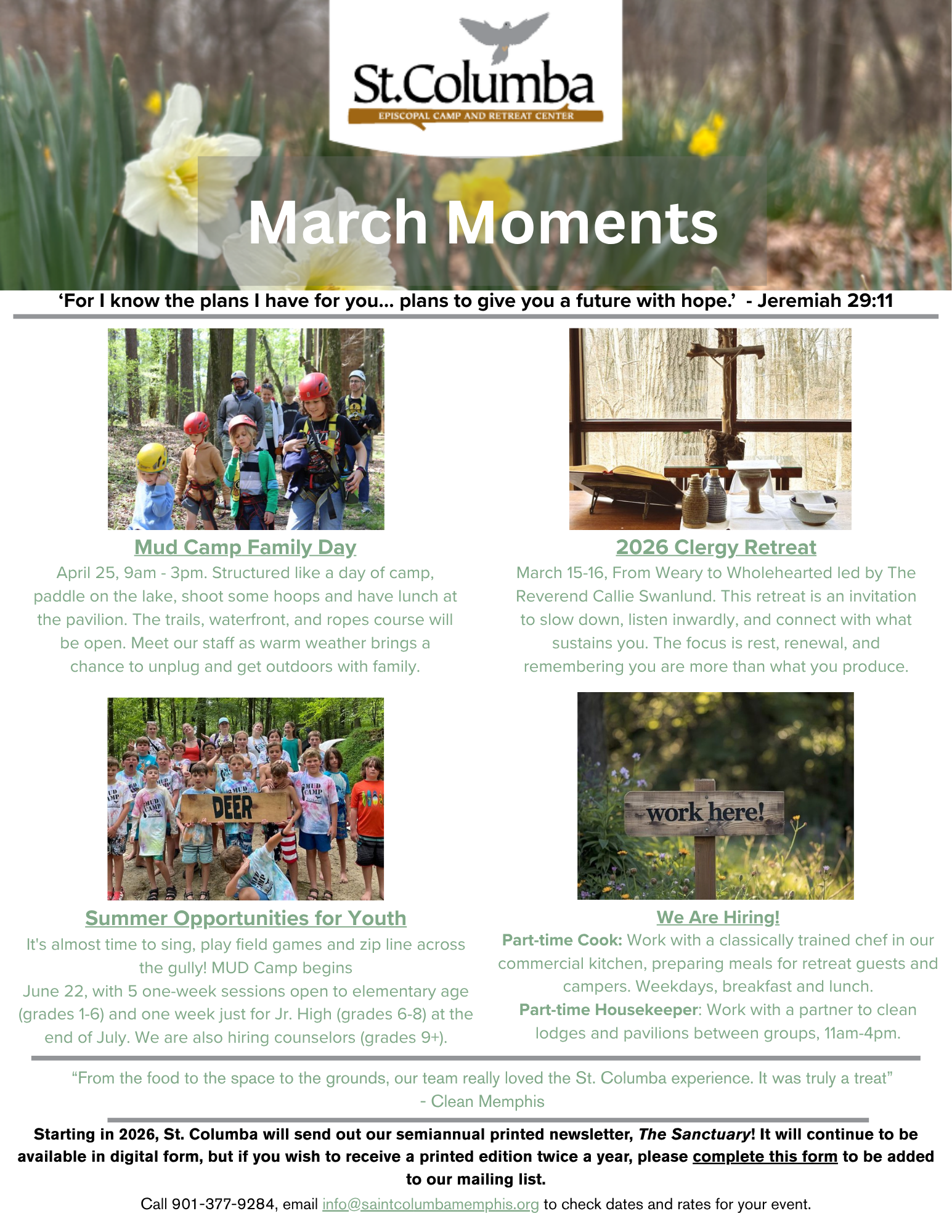 March eNewsletter