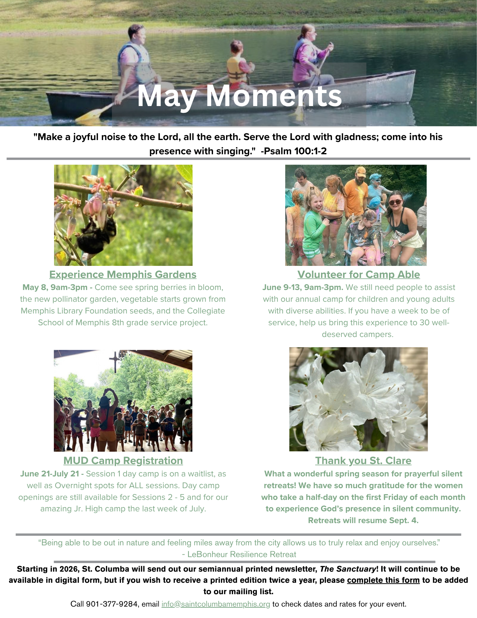 May eNewsletter
