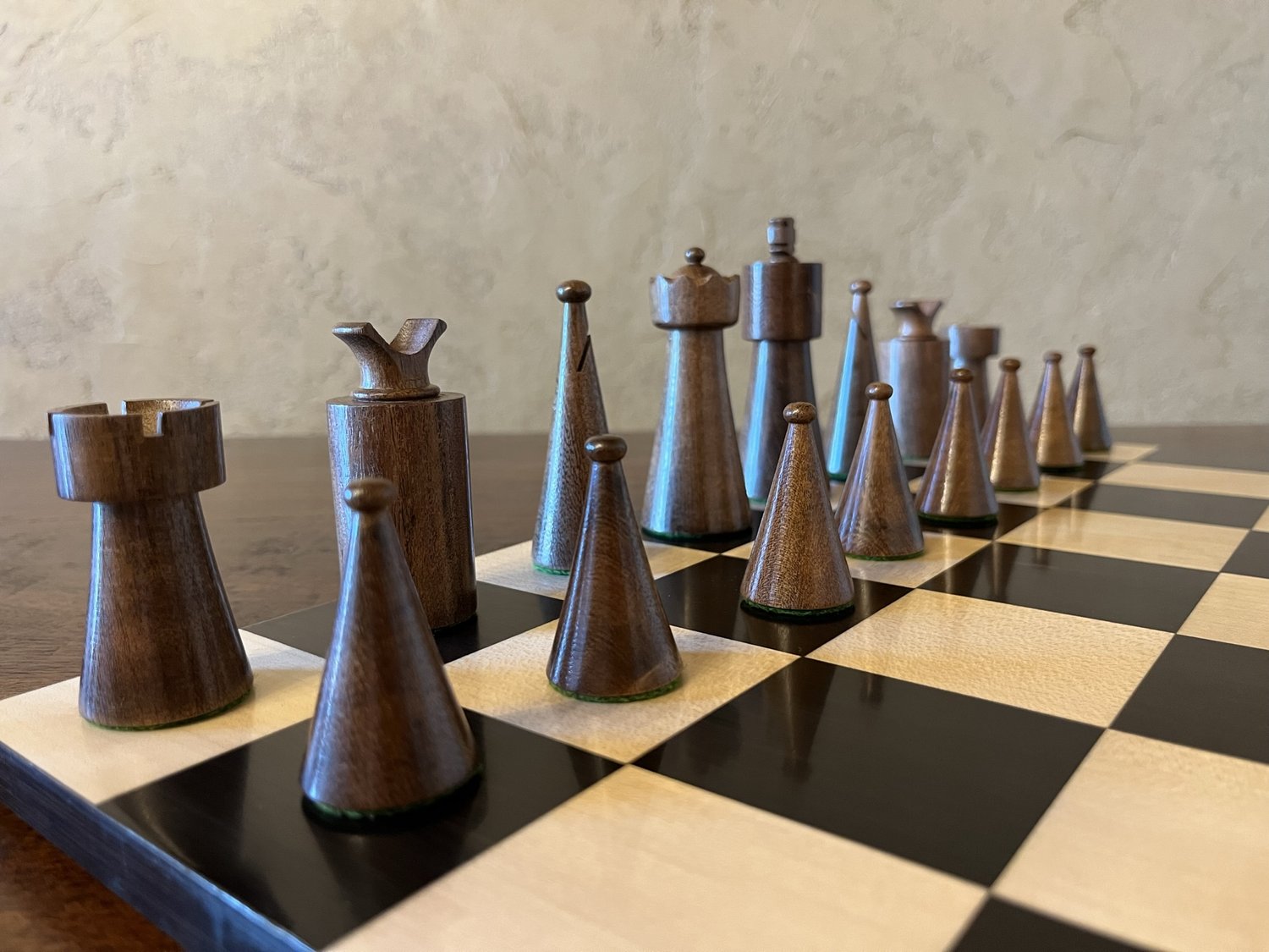 1940s Art Deco chess pieces — Black Forest Studio
