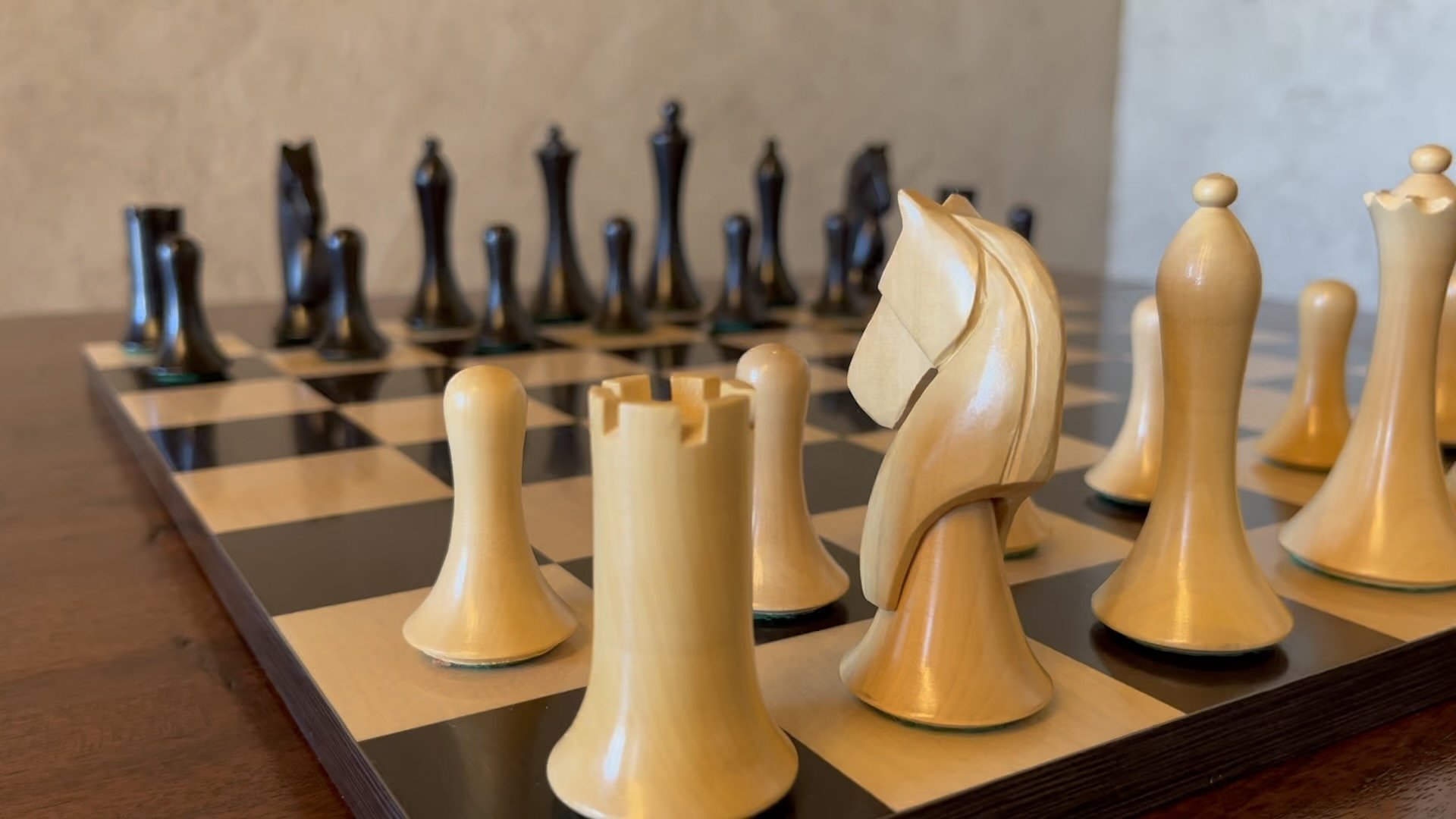 1940s Art Deco chess pieces — Black Forest Studio