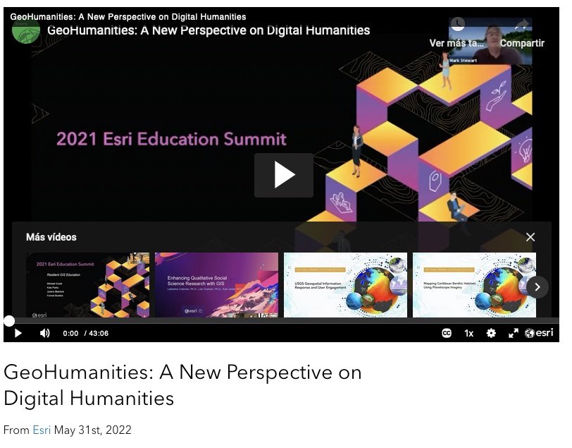 GeoHumanities: A New Perspective on Digital Humanities