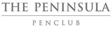 Logo of The Peninsula Pentclub with stylized text