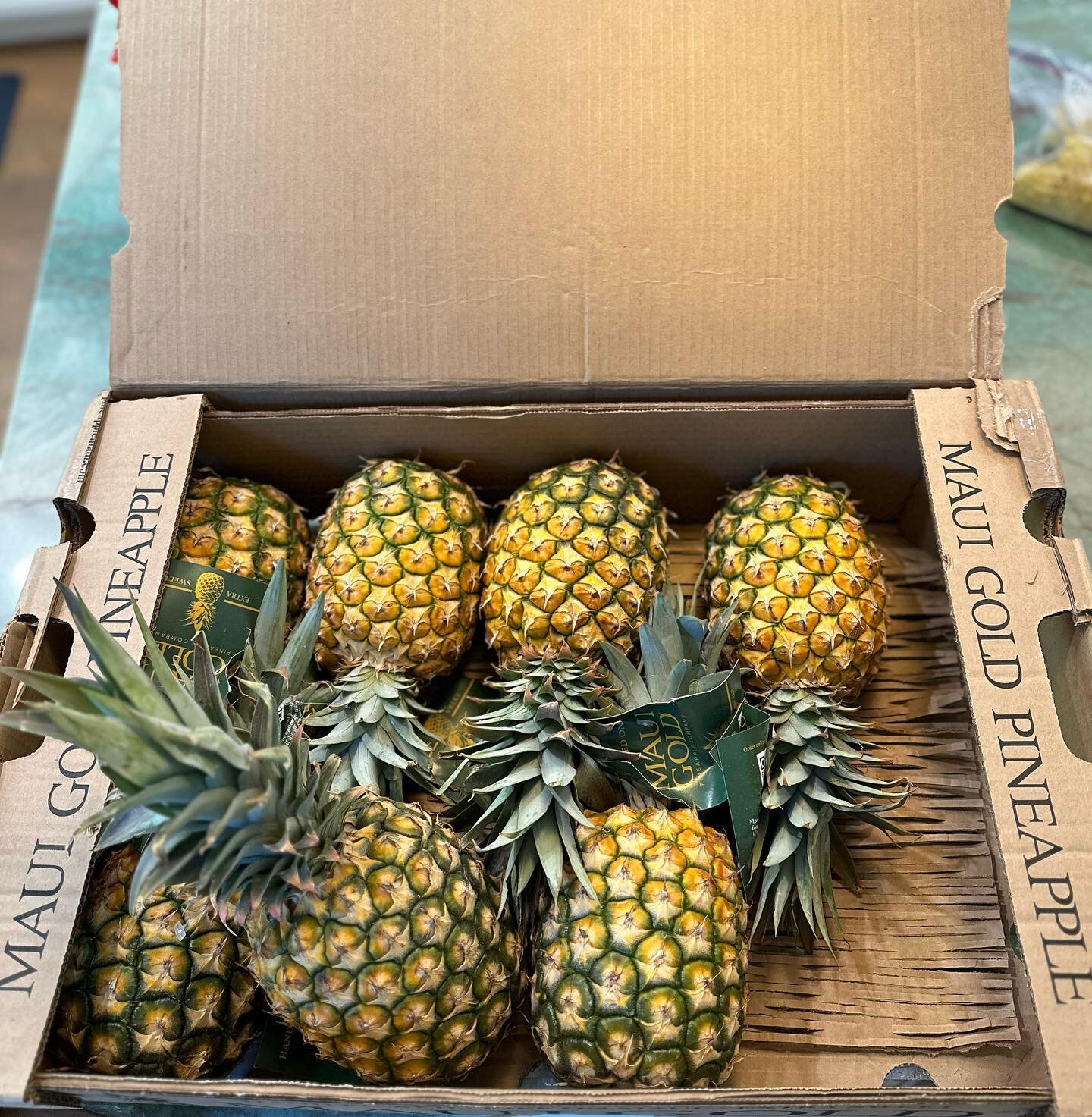 My favorite fruit from one of my favorite places.
mauistrong #mauigoldpineapples
