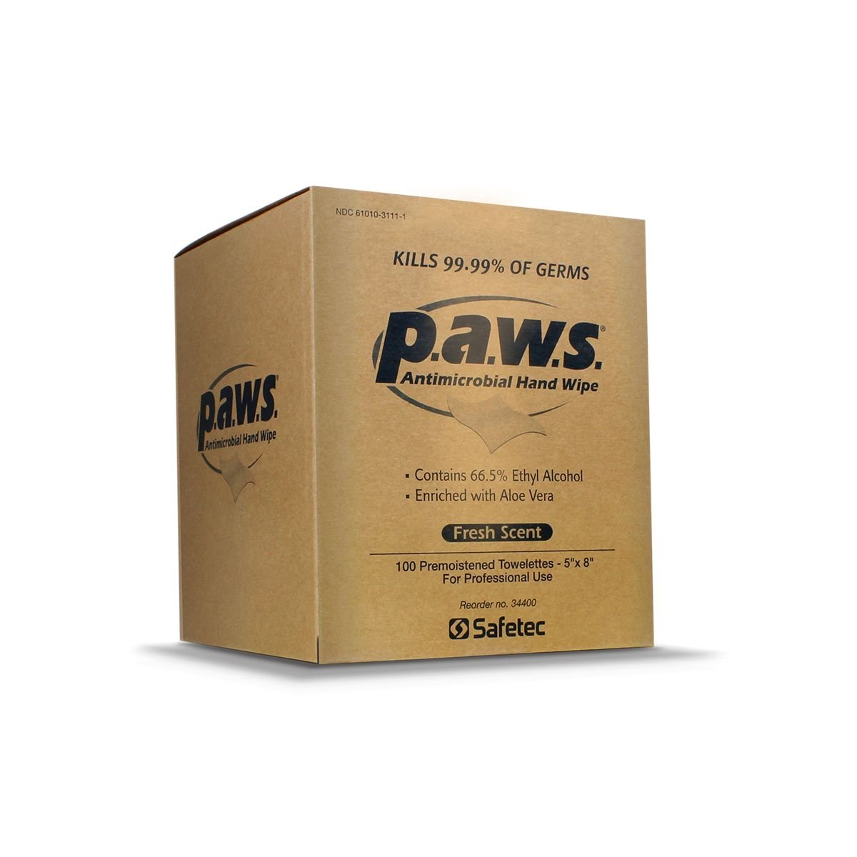 100 Count Box_p.a.w.s.® Antimicrobial Hand Wipes - Pouch_Front.jpeg