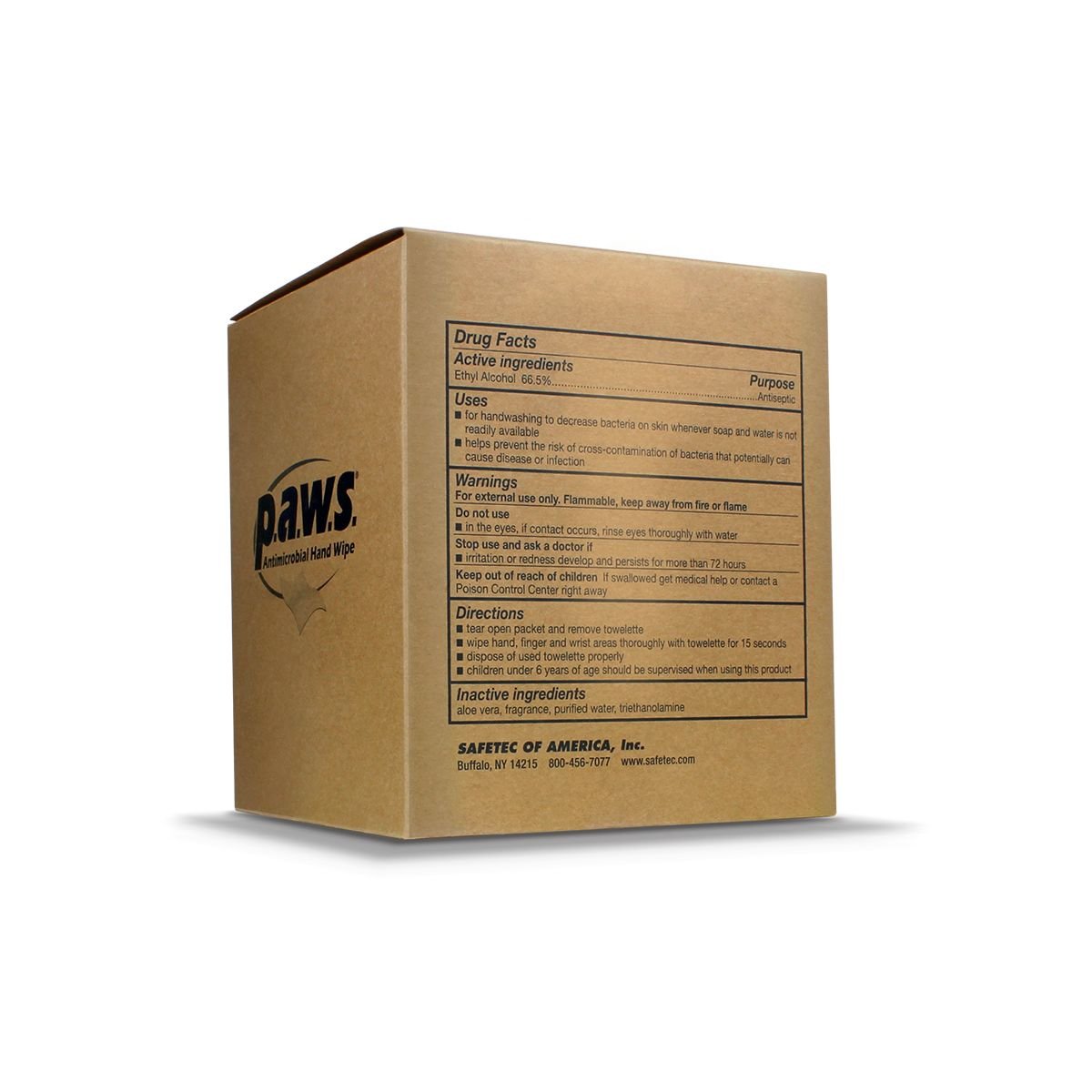 100 Count Box_p.a.w.s.® Antimicrobial Hand Wipes - Pouch_Back.jpeg