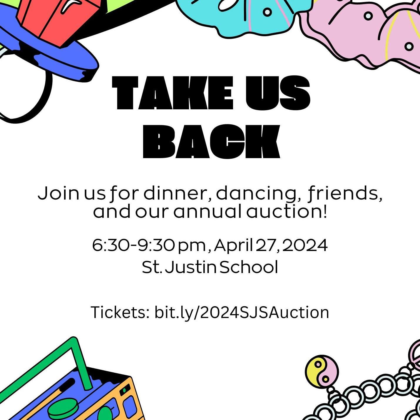 The auction is this Saturday! Have you purchased your tickets yet? We're looking forward to celebrating together as a community! bit.ly/2024SJSAuction