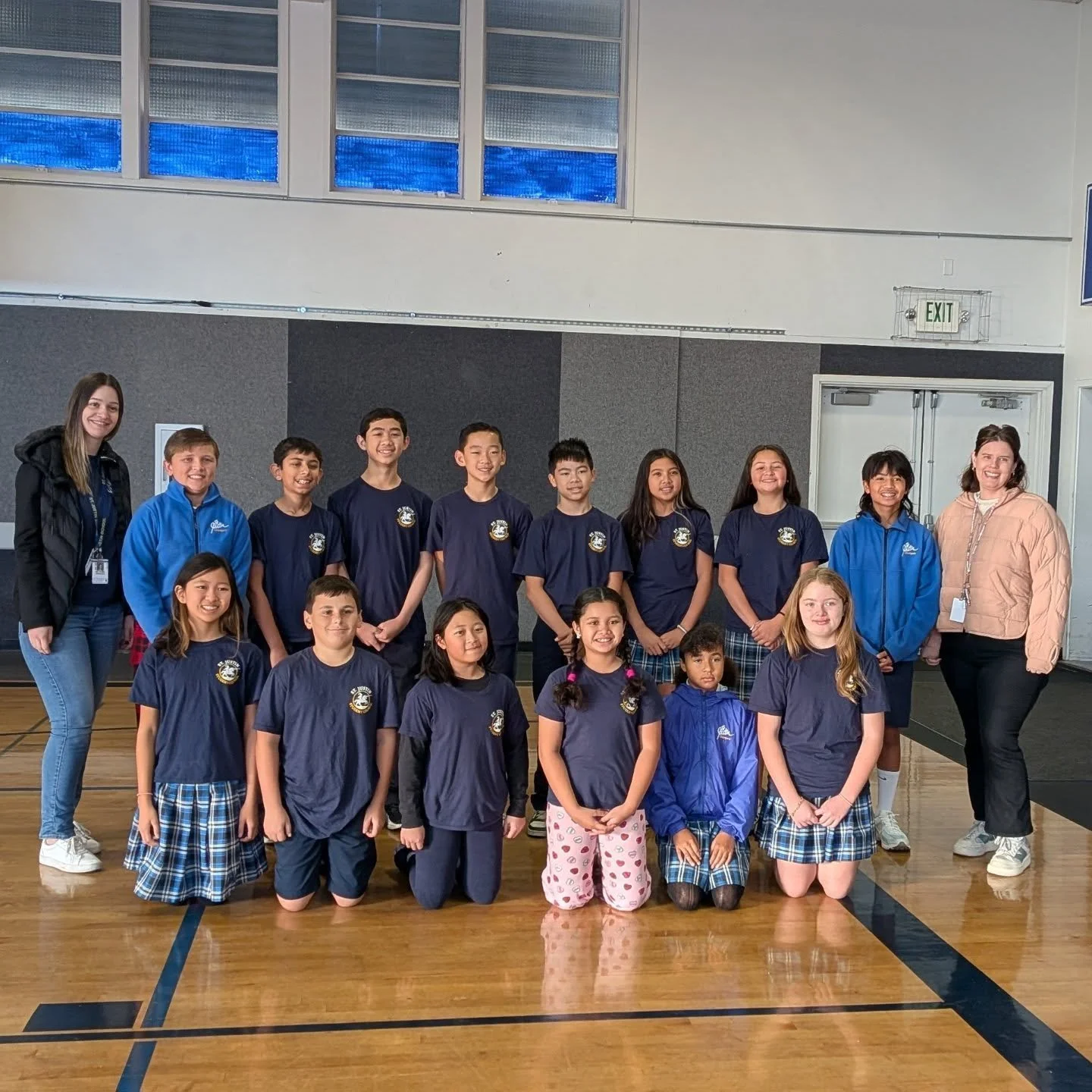 Today, our Student Council led us in a beautiful Thanksgiving Mass filled with gratitude and joy. 🌟 Once a month, our preschool and prekindergarten students join the school for Mass and today was their special day with us. Their excitement and rever