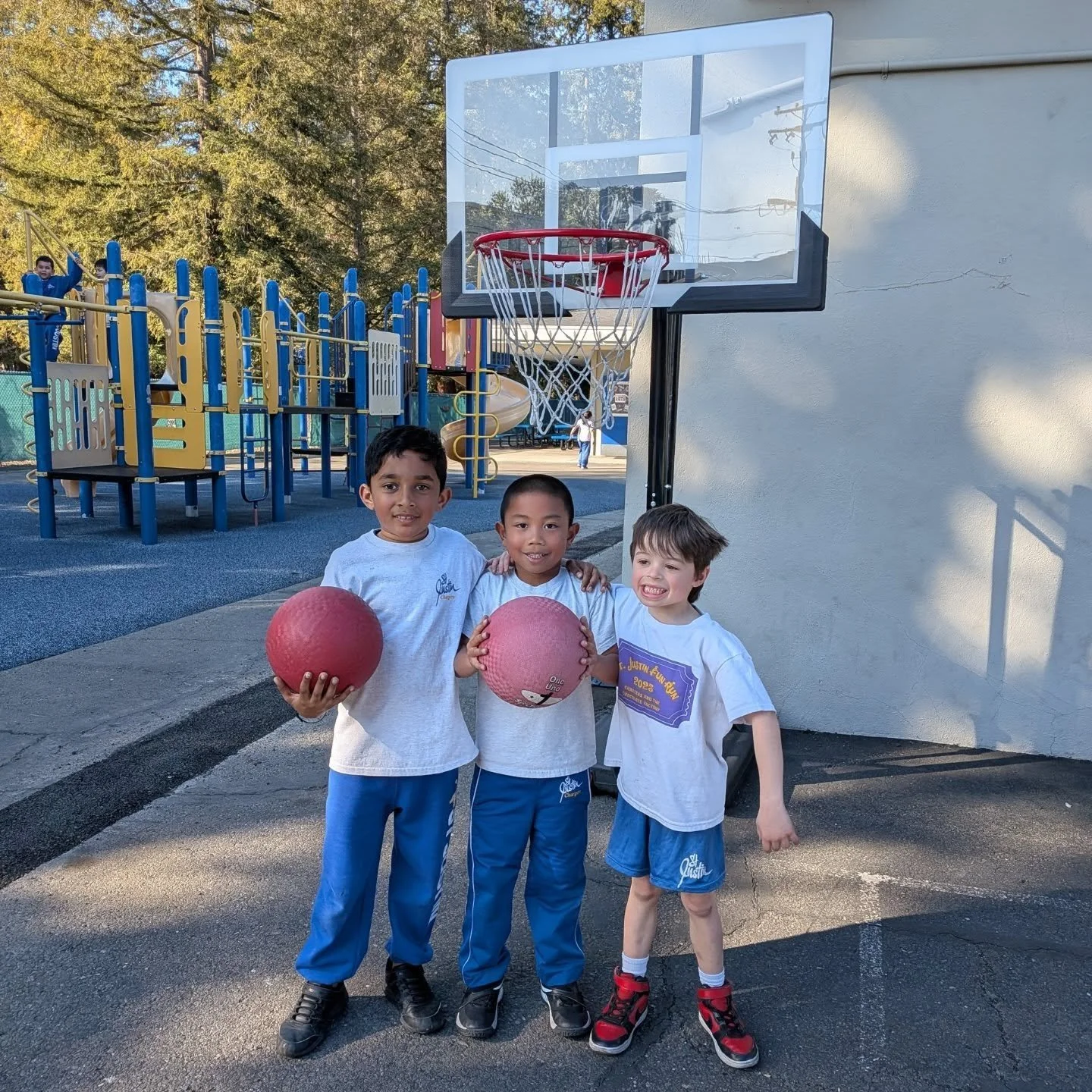 Sunshine, smiles, and lots of movement! ☀️😄

Our first graders had the BEST time playing outside at recess and were so excited that the playground is officially open again! With perfect weather and the basketball hoop back in action, there was no sh