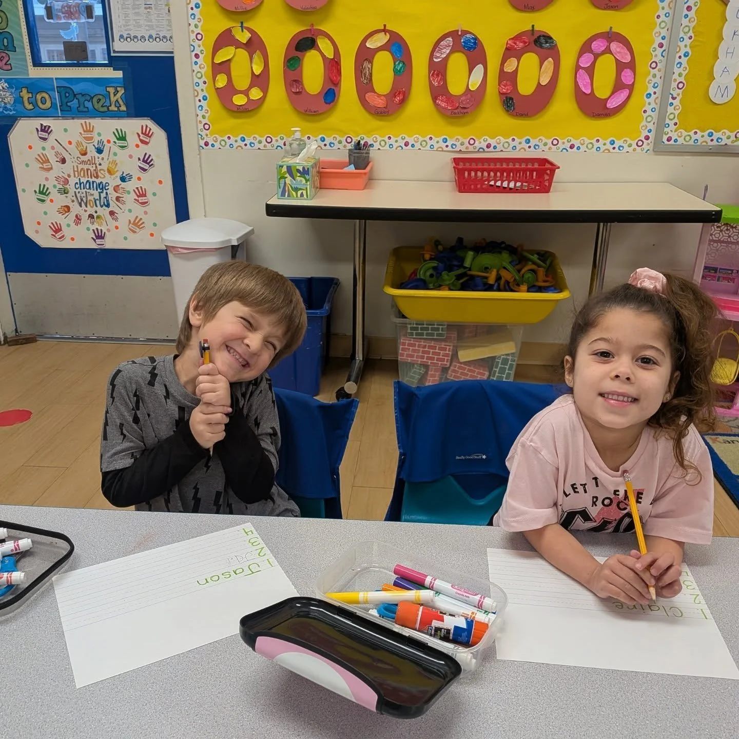Our Prekindergarteners are hard at work writing their letters, numbers, and even their names! ✏️📚 Watching them grow in confidence each day is such a joy.

A huge shoutout to Ms. V, who is an amazing teacher so nurturing, caring, and always working 