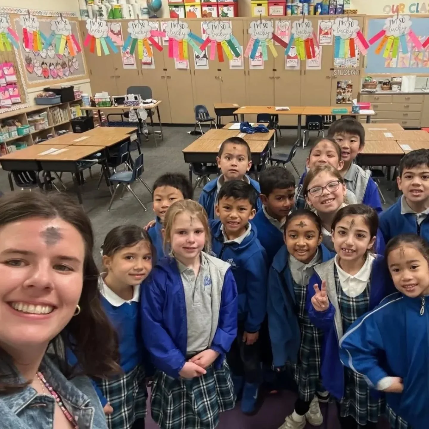 Today is Ash Wednesday, the beginning of our Lenten journey. ✝️

Even though we didn&rsquo;t have school today, I&rsquo;m sure many of our families still made time to attend Mass and receive ashes. It's a beautiful reminder that we are called to pray