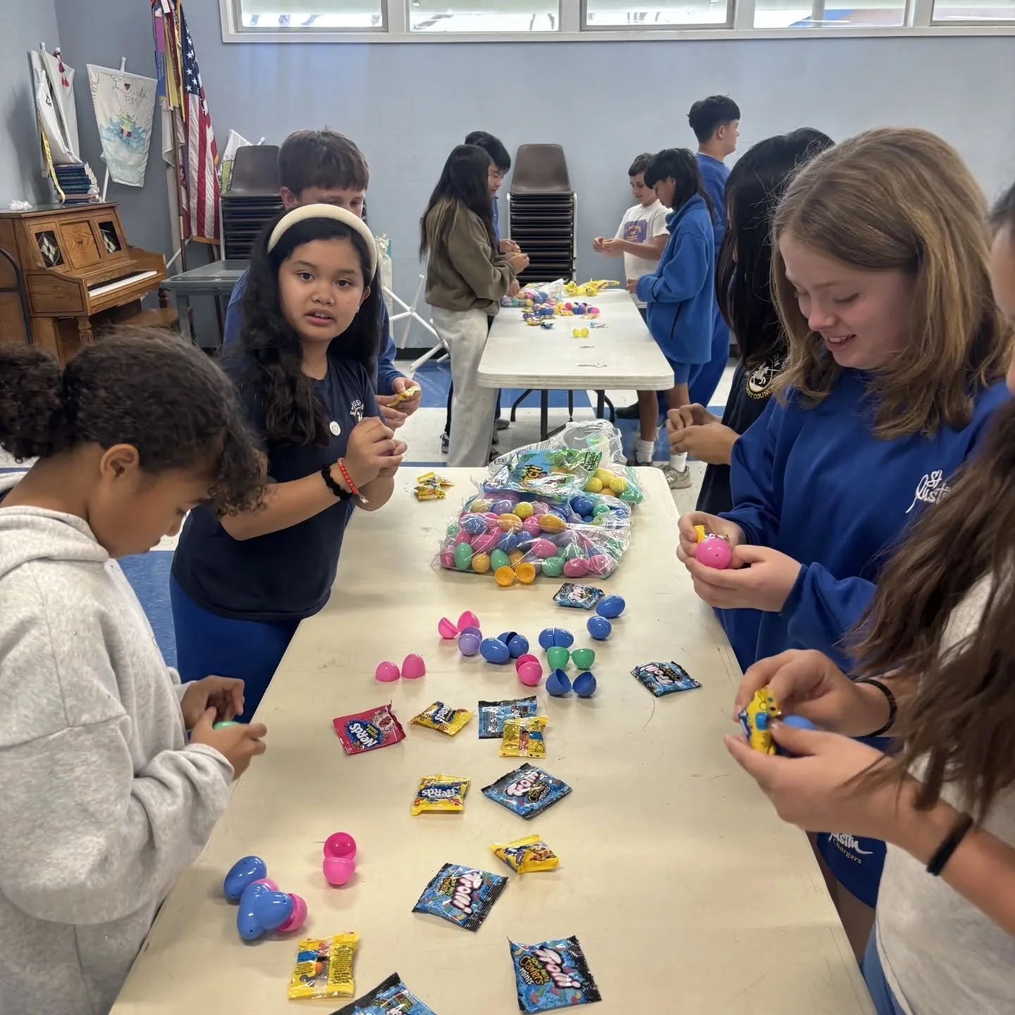 Our Student Council has been hard at work spreading Easter joy! 🐣💛 

They&rsquo;ve been busy filling and sorting eggs, making sure everything is just right for a fun and memorable day.

With great planning and teamwork, they&rsquo;ve organized a sp