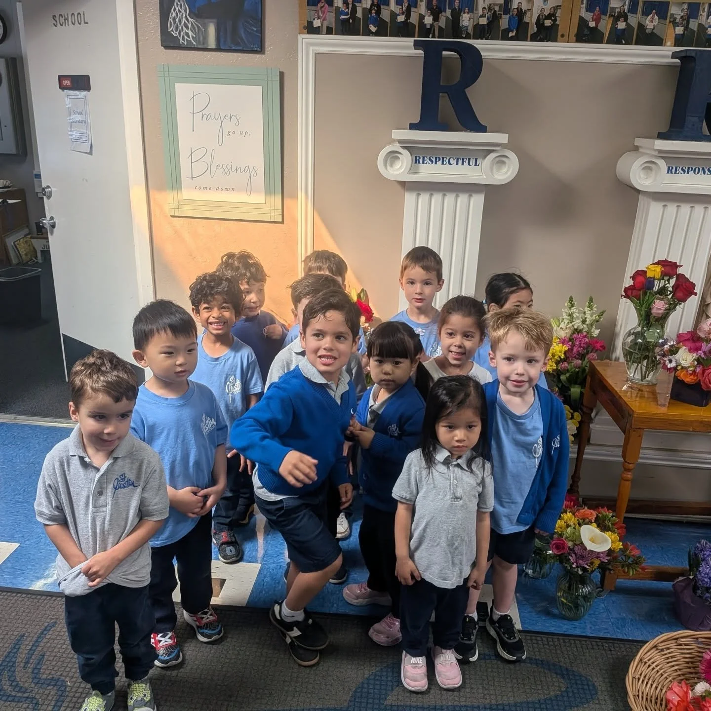 Our Preschool and Prekindergarten students held a beautiful May Crowning prayer service to honor Mary. 🌸

💙 Each child processed into the foyer carrying a flower they brought from home, creating such a special and meaningful moment for our school c