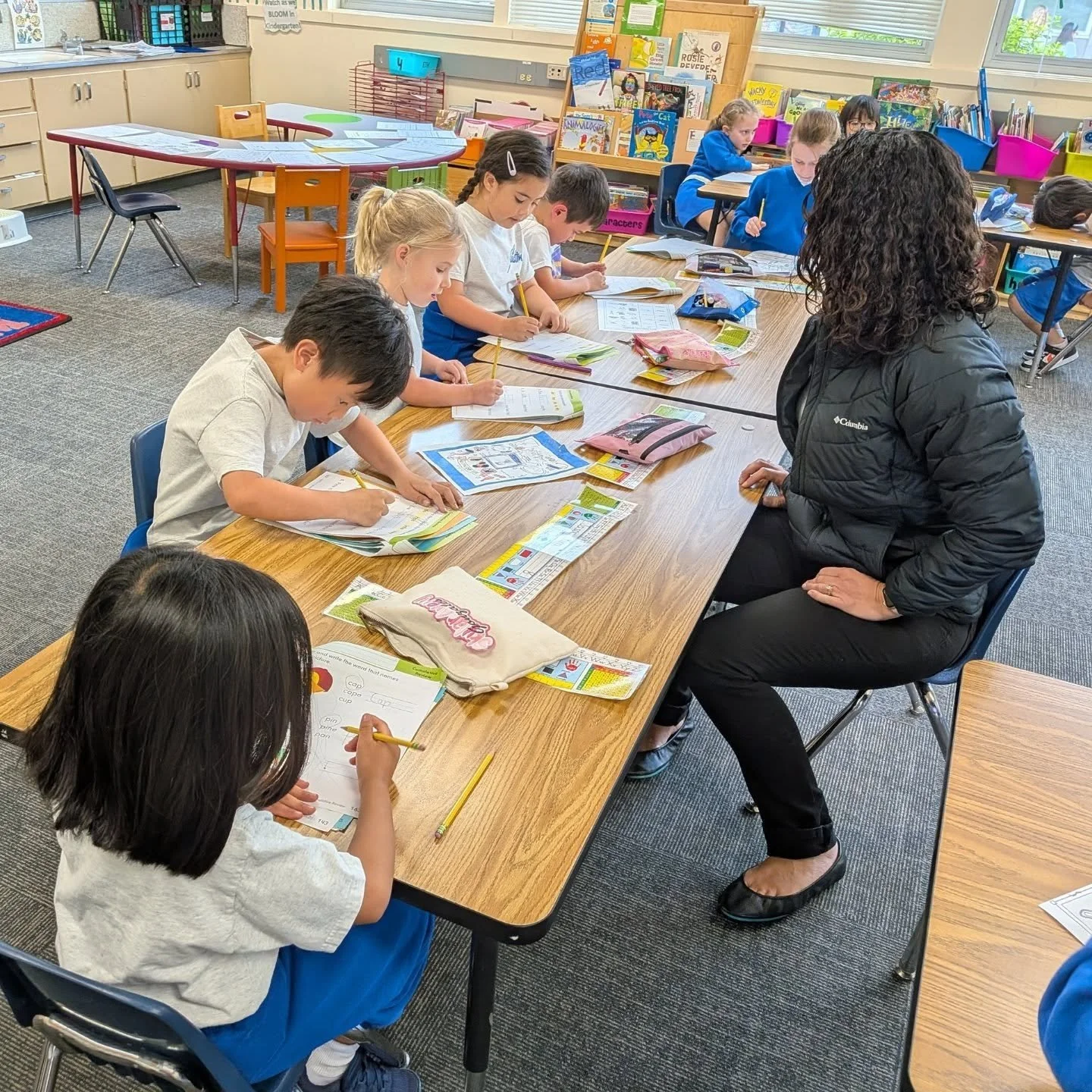Our kindergarten students are hard at work getting ready for 1st grade! ✏️📚➕ From reading and writing their own stories to building strong math skills, our young learners are growing more confident every day.

Just as important, they are learning ho