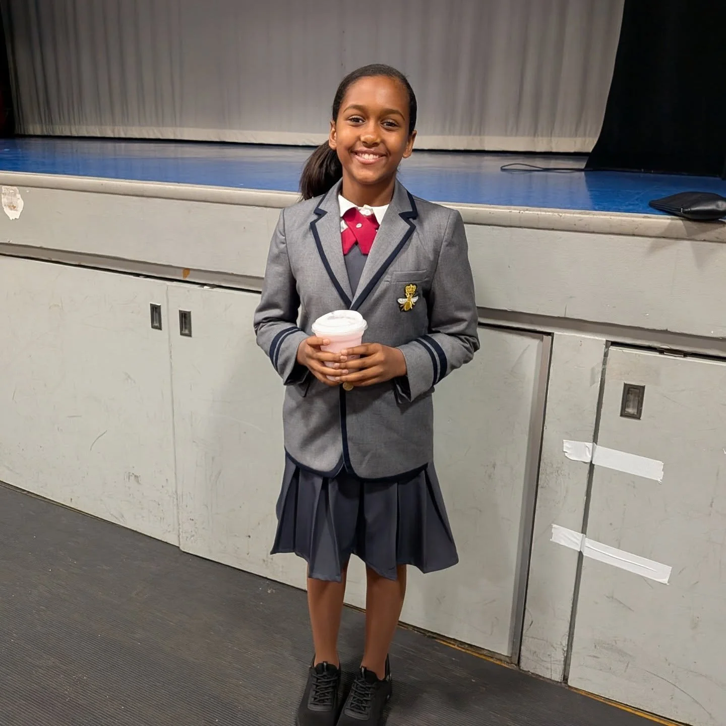 Today was a day to remember at St. Justin School!

Our &ldquo;Principal for the Day&rdquo; had an unforgettable experience leading our school community with energy, kindness, and lots of school spirit! The day began with a special Starbucks Pink Drin