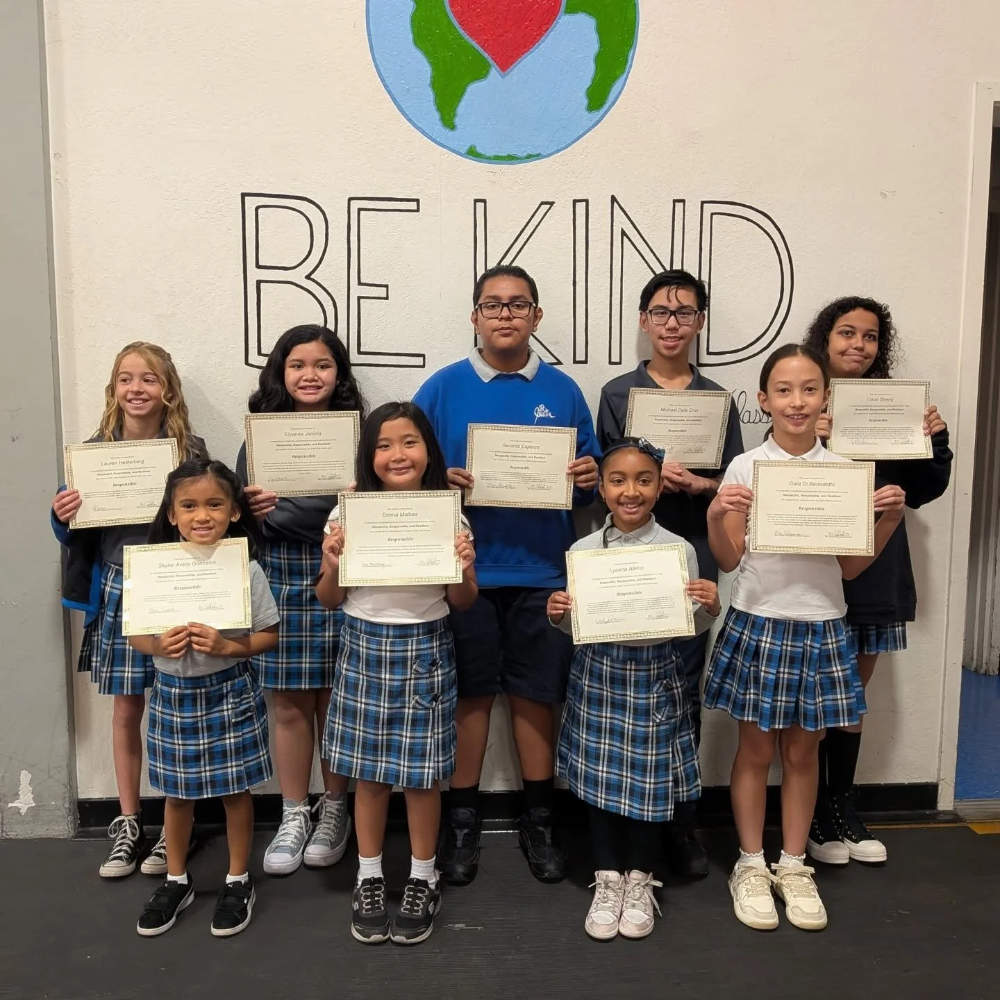 At St. Justin, our students have been doing an amazing job living out the 3Rs this year, being Respectful, Responsible, and Resilient! 💙

Every day, we see our students showing kindness to others, taking responsibility for their actions and learning