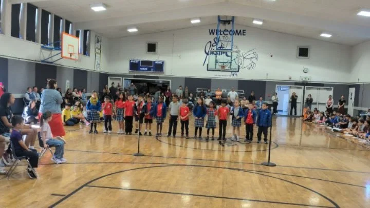 Our school community came together for a beautiful and heartfelt rally honoring our graduating 8th-grade class. ❤️🎓

Students in 1st through 7th grade shared special stories, songs, poems, prayers, and messages of gratitude for our outgoing 8th grad