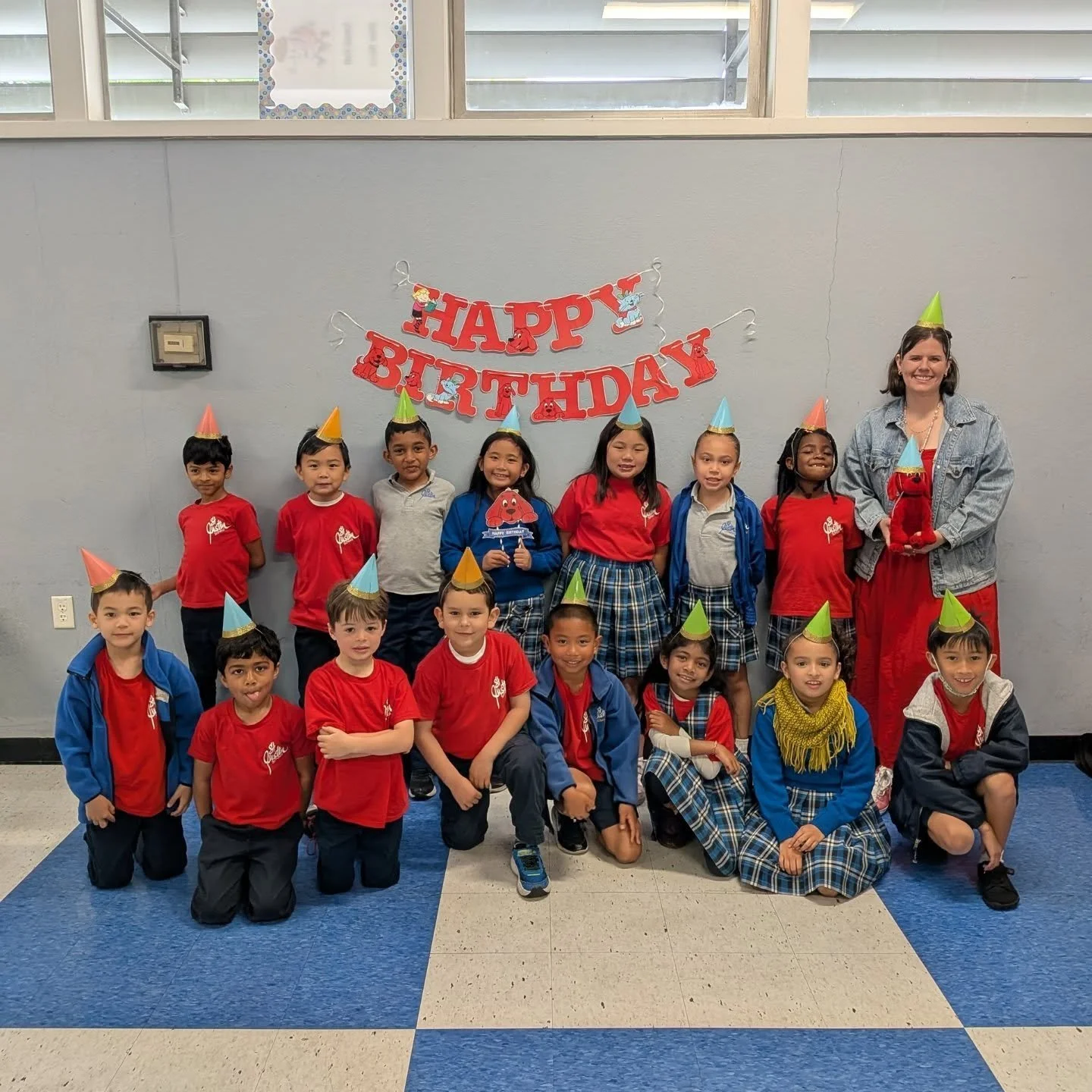 🎉🎈 Happy Birthday, Clifford! 🎂🐾

Our First Grade class had a paws-itively amazing time celebrating the birthday of their beloved class mascot, Clifford! The students came dressed in red to match everyone's favorite big red dog and enjoyed a day f