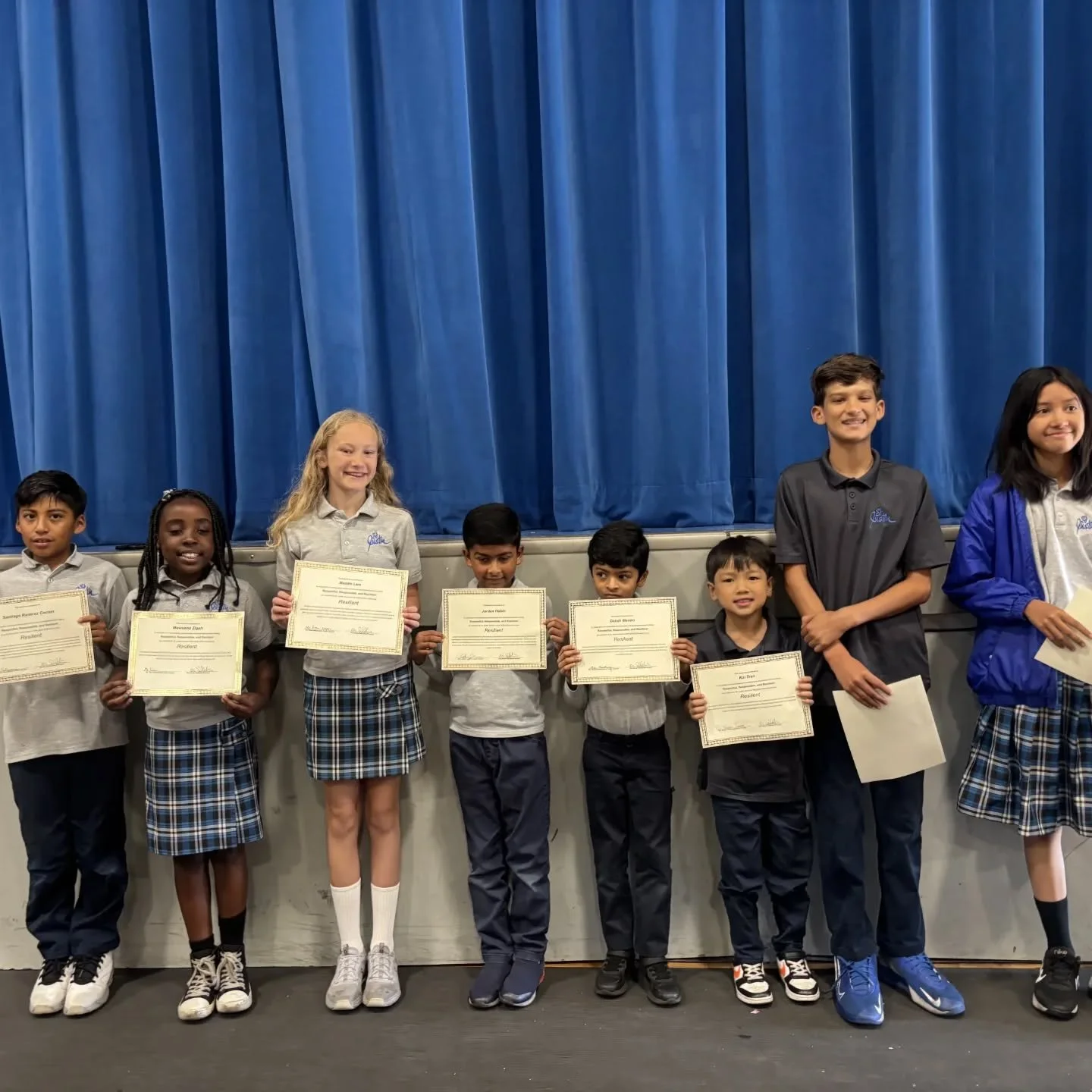 🌟 Resilient Student Awards 🌟

We celebrated our May Resilient Student Award recipients! These students have demonstrated perseverance, determination, and a growth mindset throughout the school year. When faced with challenges, they continued to wor