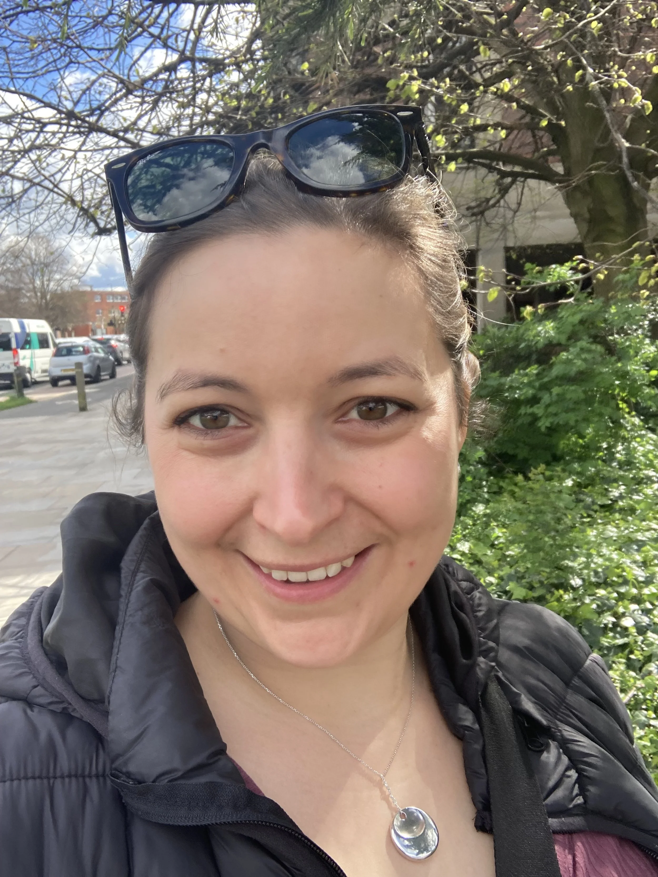 Emily getting in joyful movement to manage energy levels