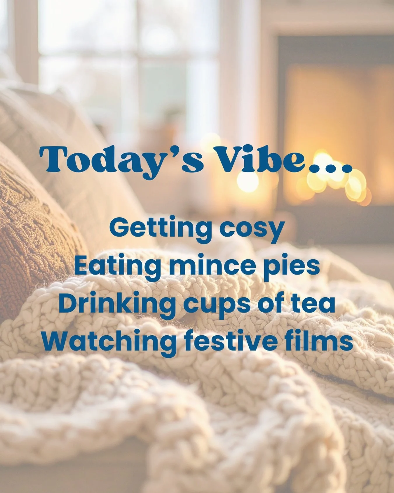 A reminder that the festive season is for enjoying simple pleasures too. 

And that&rsquo;s exactly what I&rsquo;m doing today. 

Here&rsquo;s to slowing down and savouring the little joys.