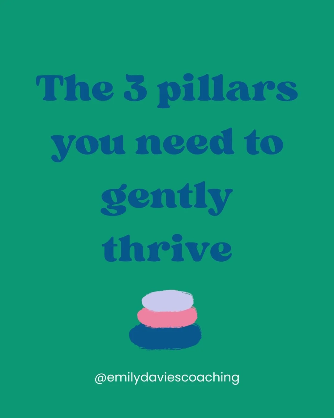 To gently thrive you need to build strong foundations. 

These foundations are made up of 3 core pillars:
💜 Your wellbeing
💜 Your gentle productivity
💜 Your goals.

Because when you prioritise your wellbeing, know how to make sustainable progress,