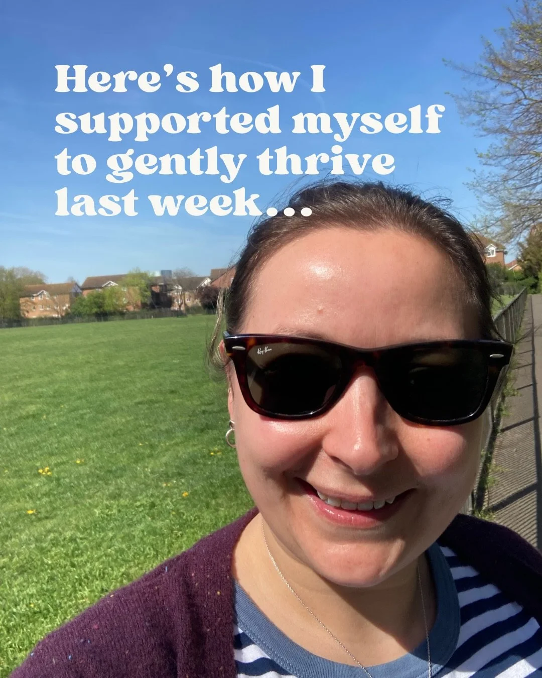 It&rsquo;s that time of week again, sharing how I have been supporting myself to gently thrive recently. 

This is how I:

💜 Make sure I am keeping my cup topped up
💜 Proactively manage my energy levels to make sustainable progress
💜 Manage feelin