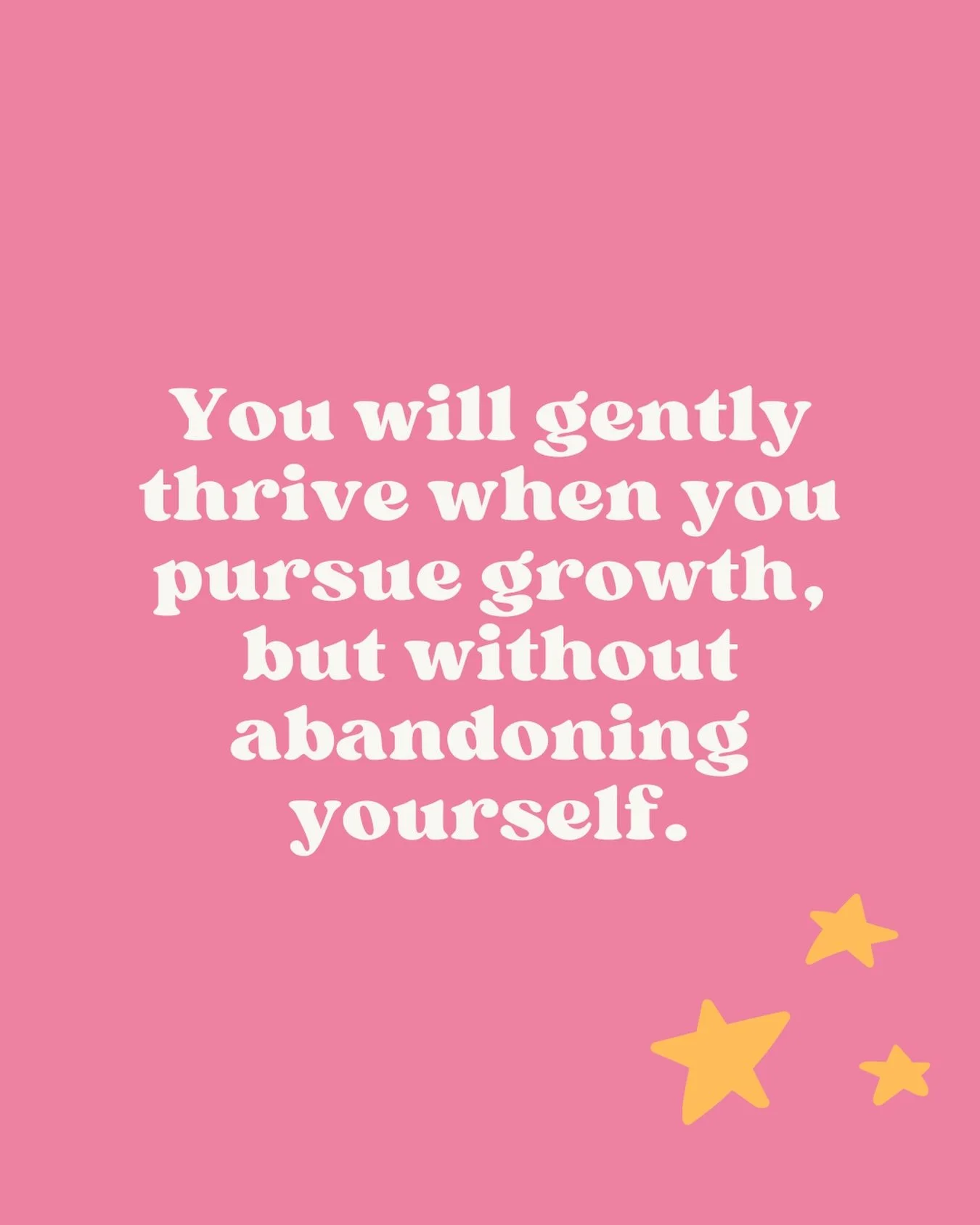 Do you:
💜 describe yourself as ambitious?
💜 like to push yourself out of your comfort zone?
💜 value self-development?

Then I am here to remind you that you don&rsquo;t need to do that at the cost of abandoning yourself. 

Because when you harness