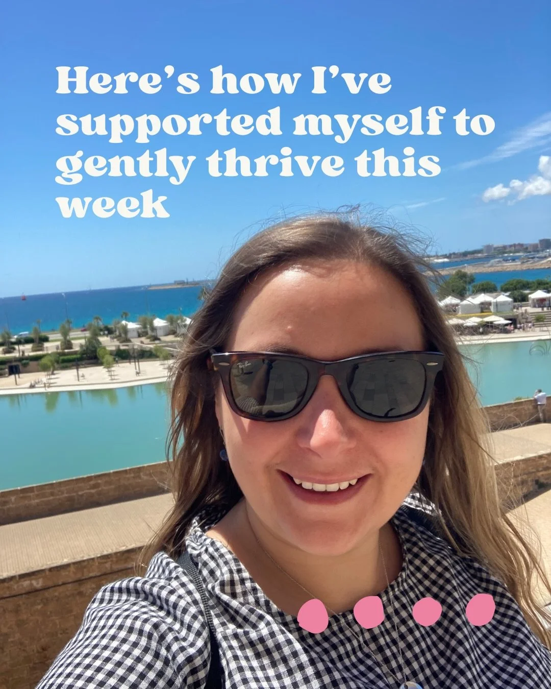 My first week back after holiday and I wanted to ease myself back into things slowly. Especially with the hot weather! 

So here are the things I have been doing to enable myself to gently thrive. 

What have you been doing this week to support yours