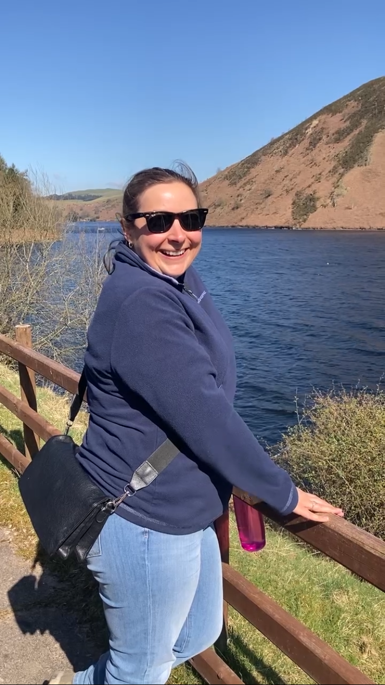 Emily embracing more joy