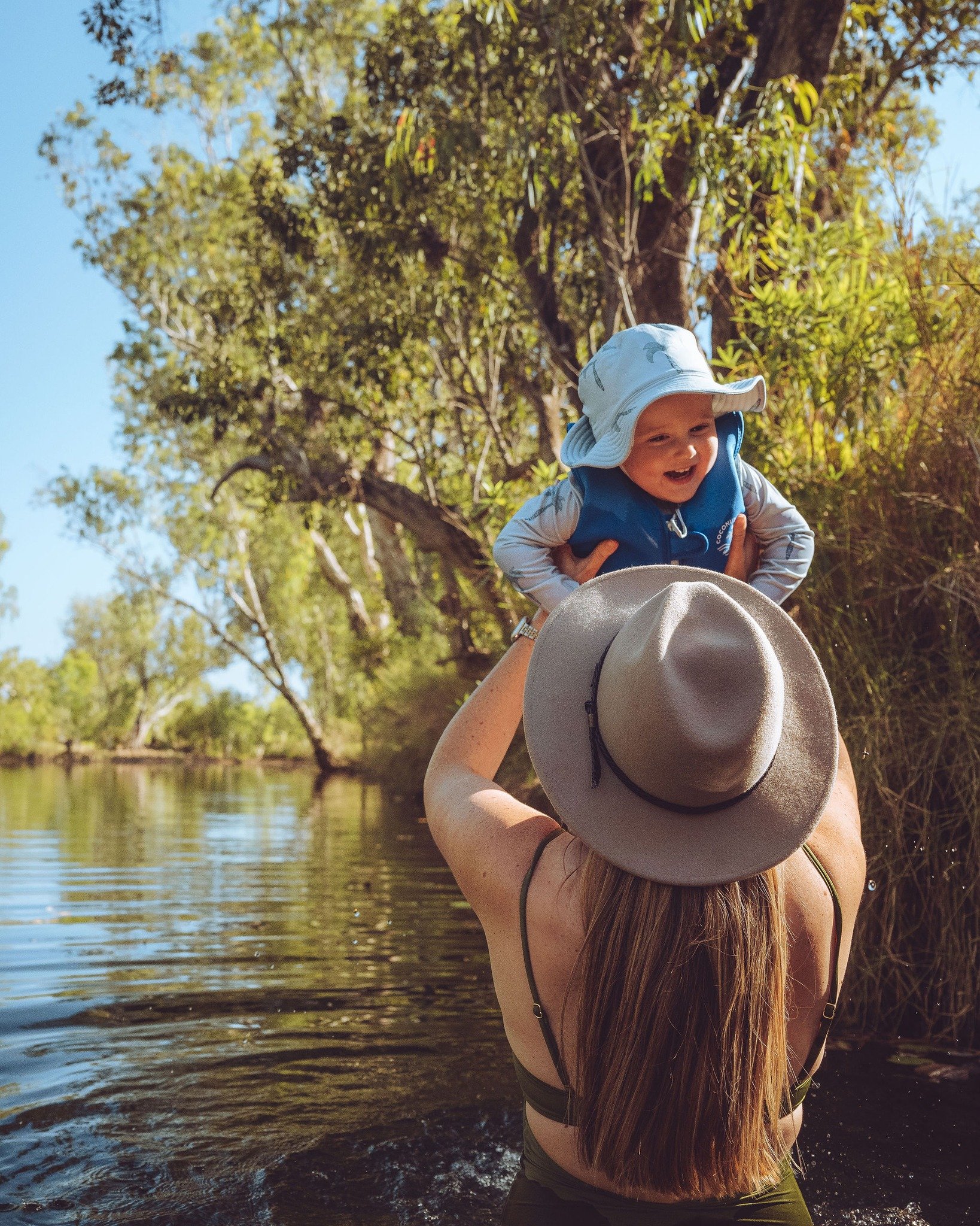 Cool off in the Barker River at Mount Hart. With easy access via a pontoon and ladder, it&rsquo;s the perfect place for a refreshing swim after a day of exploring 🏊🌞

#WesternAustralia #WAtheDreamState #TravelWA #SeeAustralia #MagicKimberley #Austr