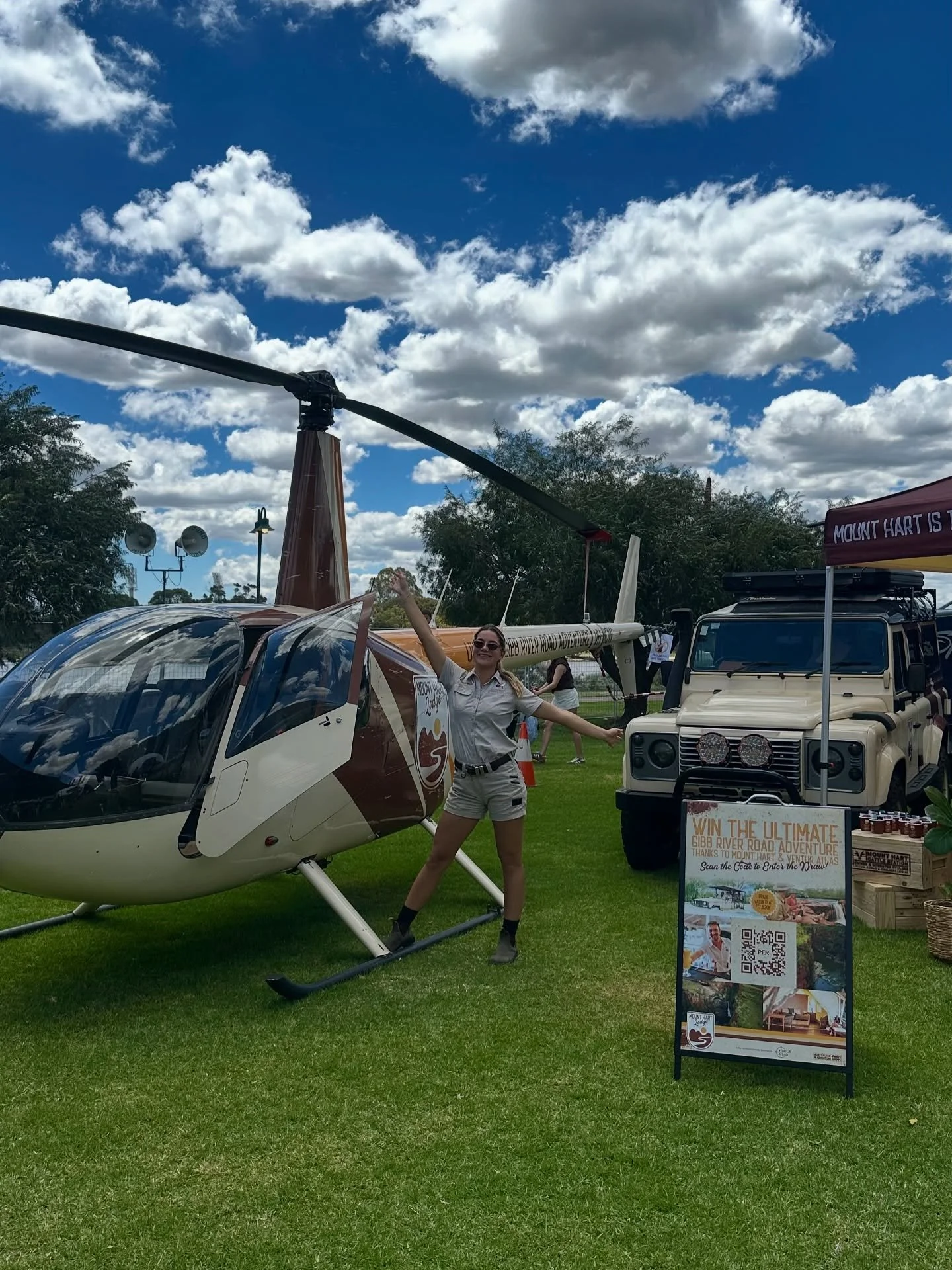 What an epic weekend at the @4wdadventureshow Perth 🚙🚁&nbsp;
&nbsp;
We had a blast meeting you all and chatting about your Kimberley adventure plans. This year, we teamed up with @venturatlas to give away the Ultimate Gibb River Road Adventure valu