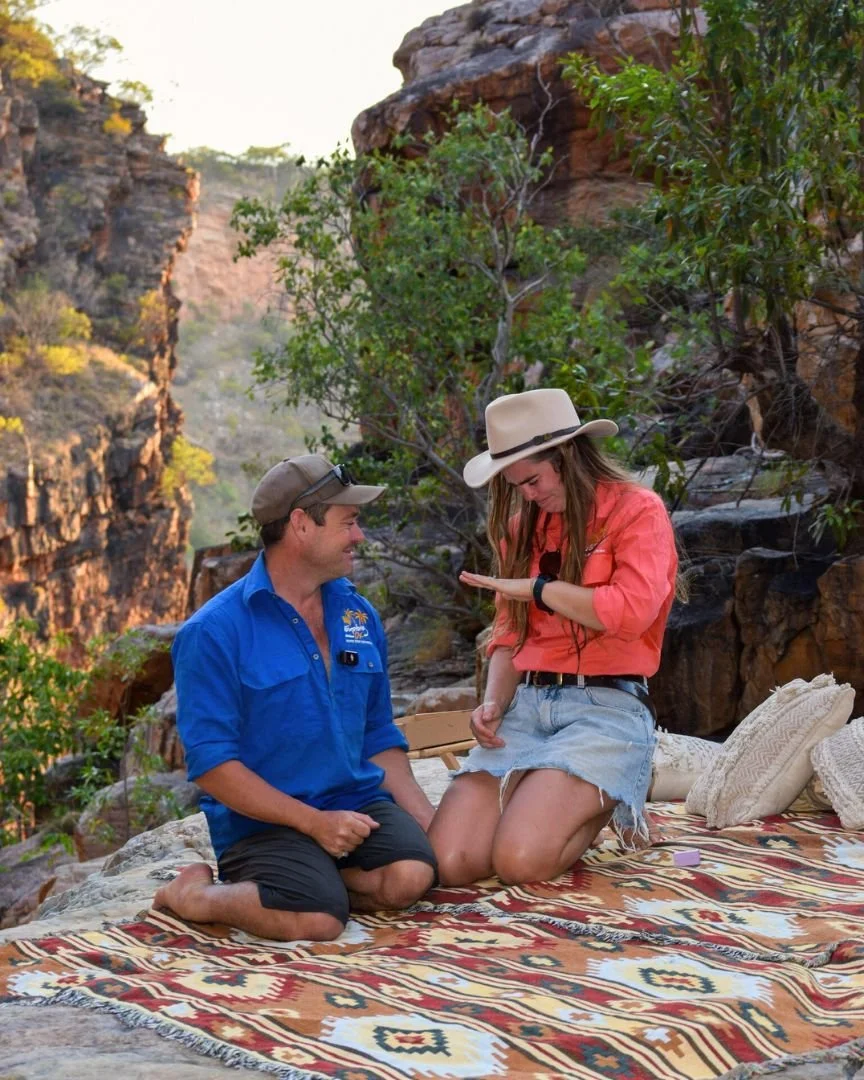 Throwback to this epic proposal at Twin Flame Falls 💍

Happy Valentine&rsquo;s Day Hart throbs, we can&rsquo;t wait to see you love birds this season 🧡

#KimberleyValentines #ValentinesDay #LoveInKimberley #KimberleyLove #ValentinesVibes #RomanticG