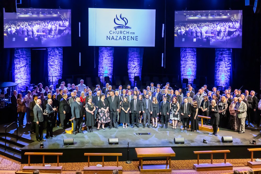 We celebrate our very own Pastor Wendy Eaton, as well as Pastor Tyler VanSteenburg, on being ordained in the Church of the Nazarene last night. We believe in you and are proud of you both!
