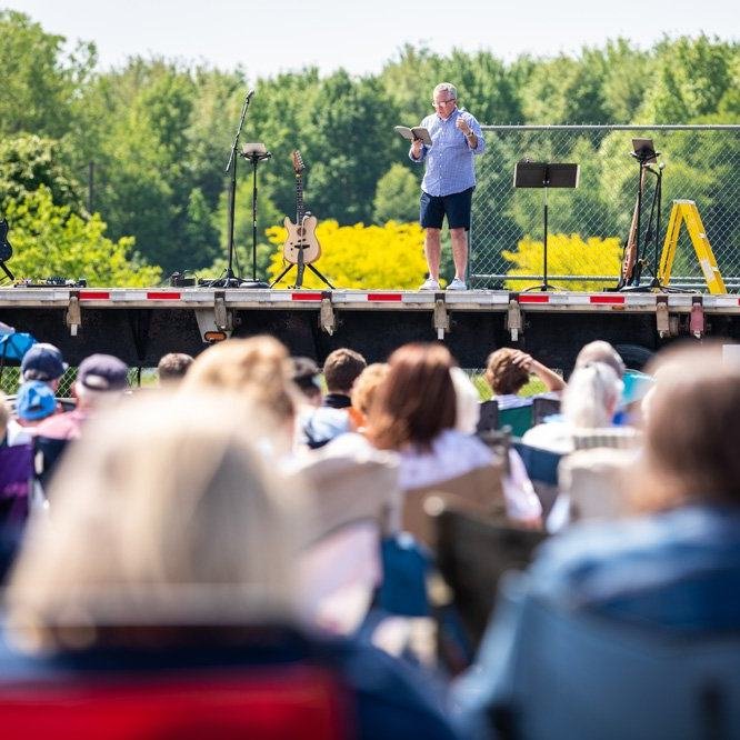 Central Outdoors is happening on Sunday, May 26. This will be our first time to gather in Central Park! Bring a lawn chair, a friend, and maybe some sunscreen.