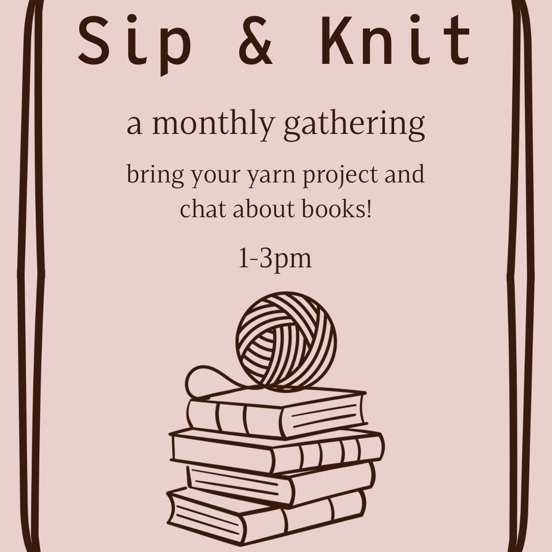 Knitting and Book Talk