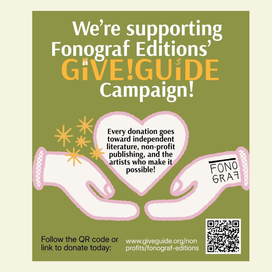 Support Fonograf through their Give!Guide Campaign