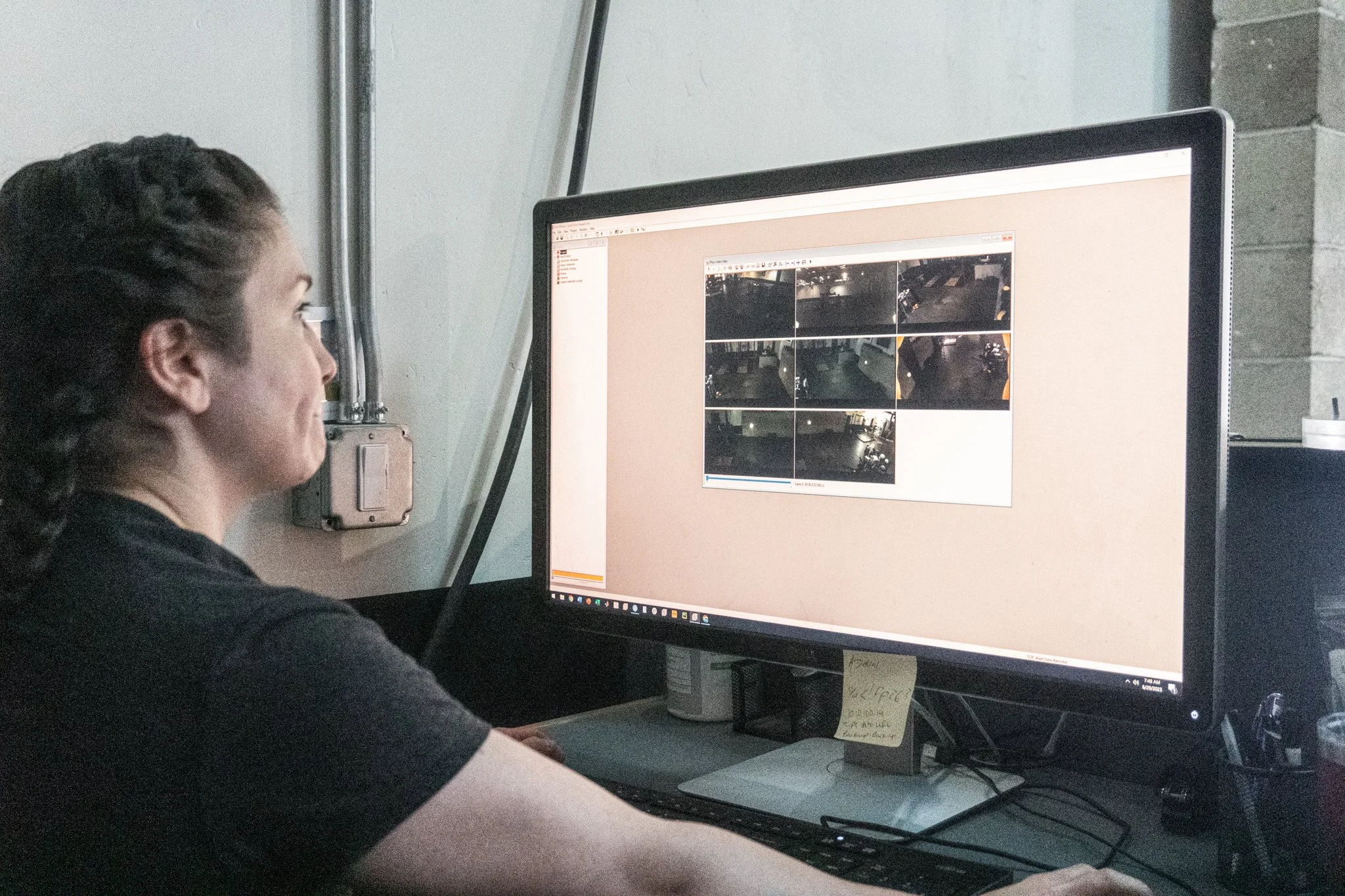 expert reviewing training data